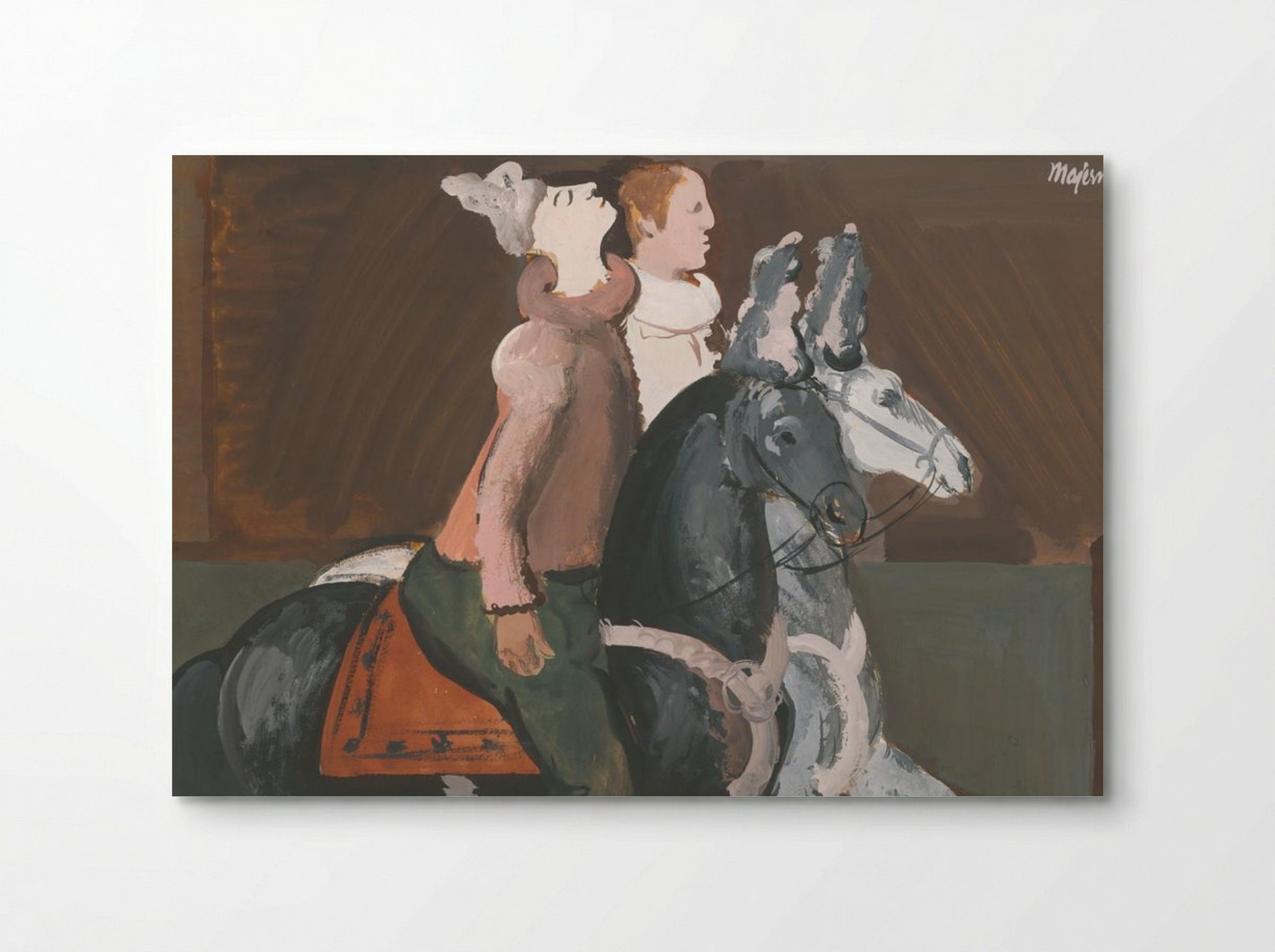 Two Riders - Cyprián Majerník - Poster