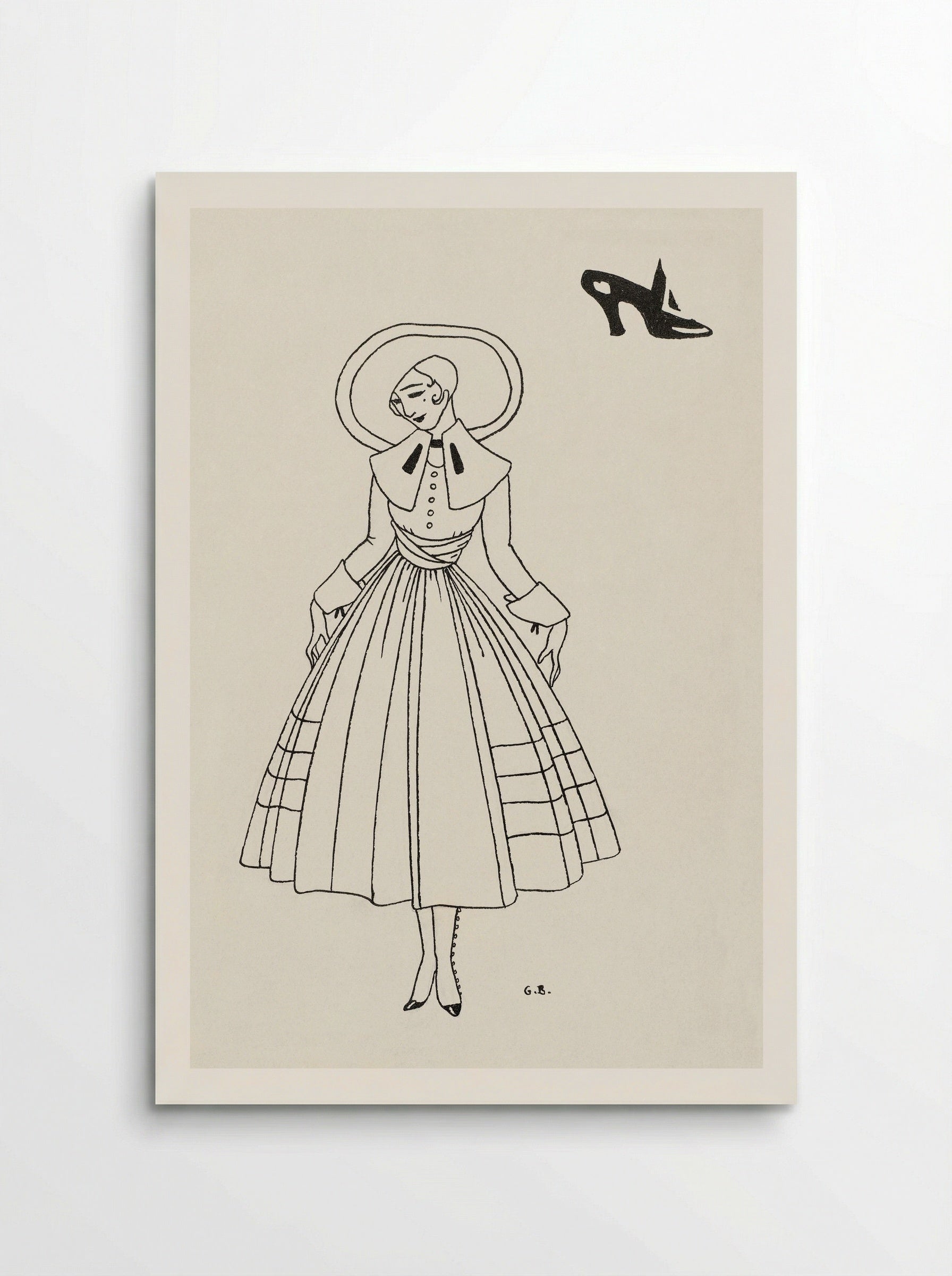 No. 8, 9, p. 26 from Gazette du Bon Ton - George Barbier - Poster