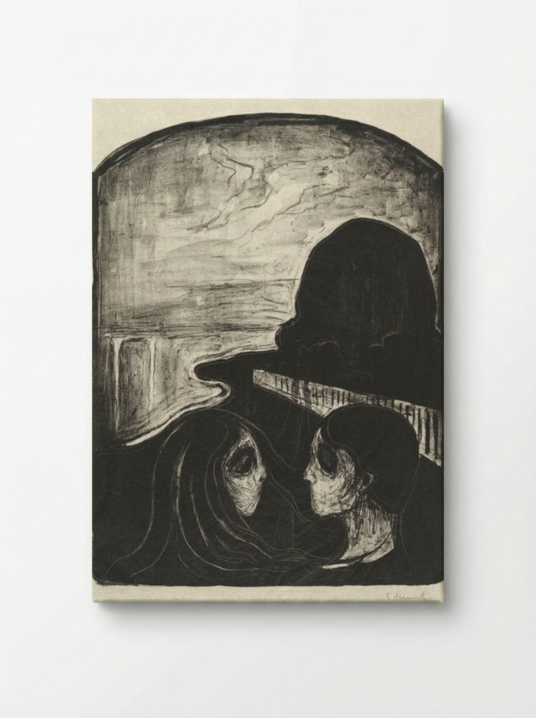 Attraction I - Edvard Munch - Canvas