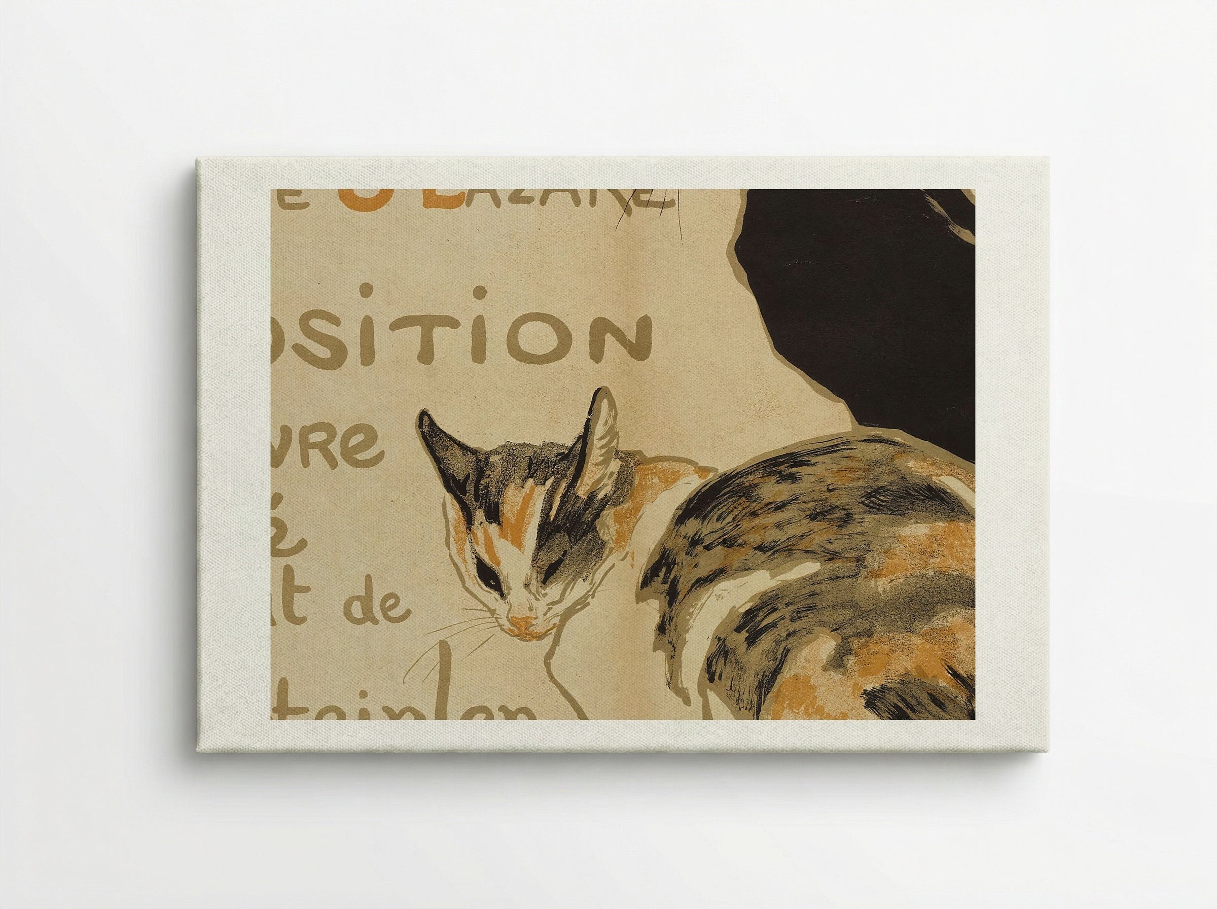 A la Bodinière, 18 Rue S. Lazare - Théophile Alexandre Steinlen - Canvas