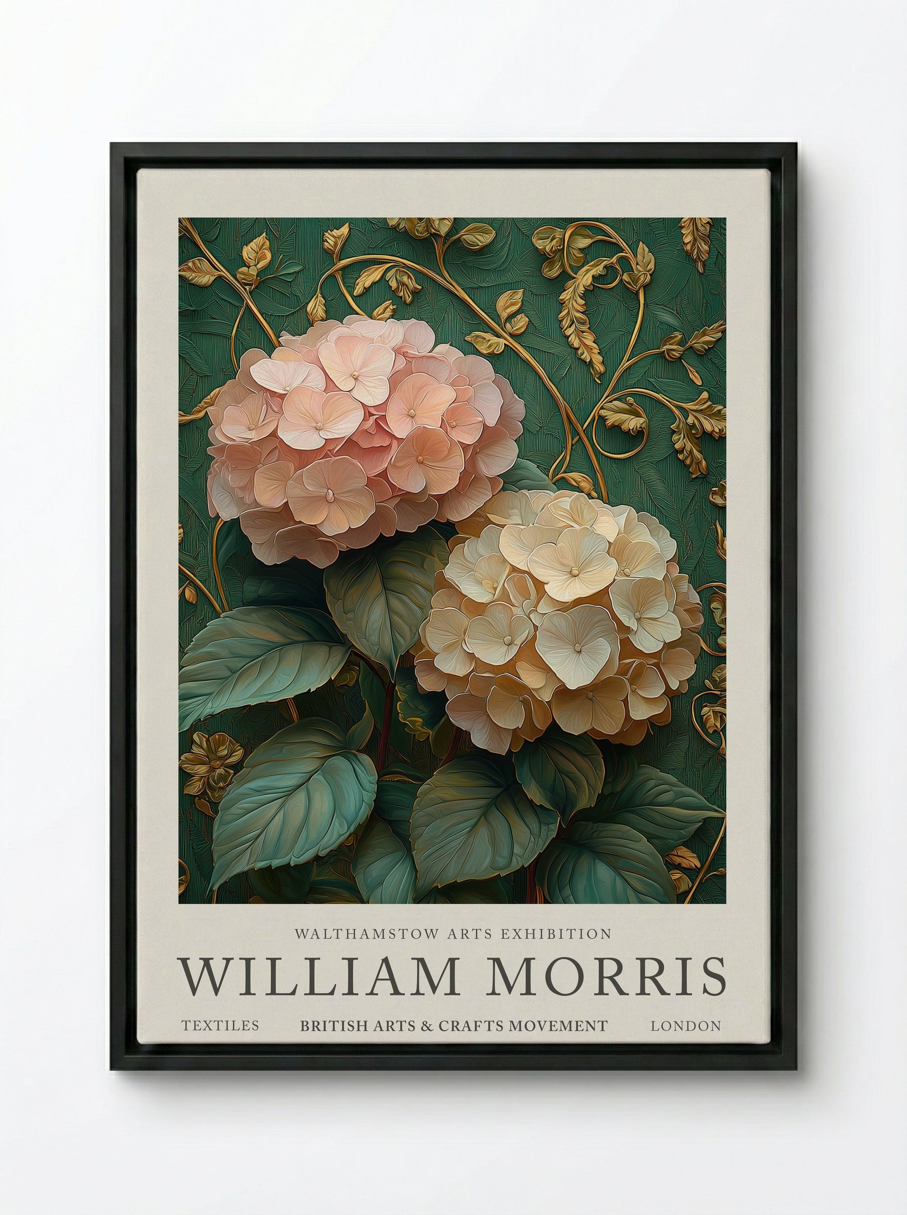 Hydrangea Harmony - William Morris