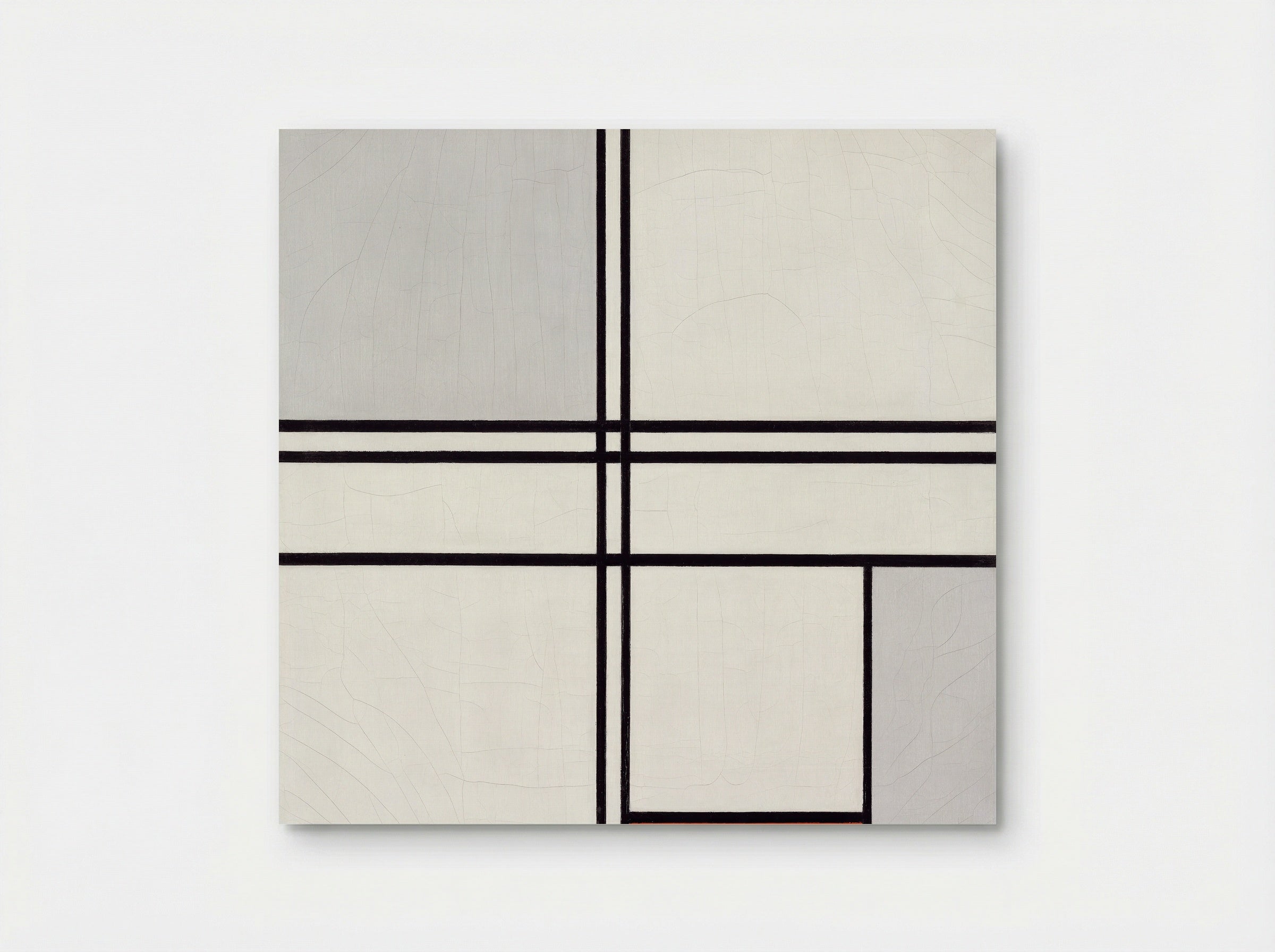 Composition No. 1, Grey-Red - Piet Mondrian - Poster
