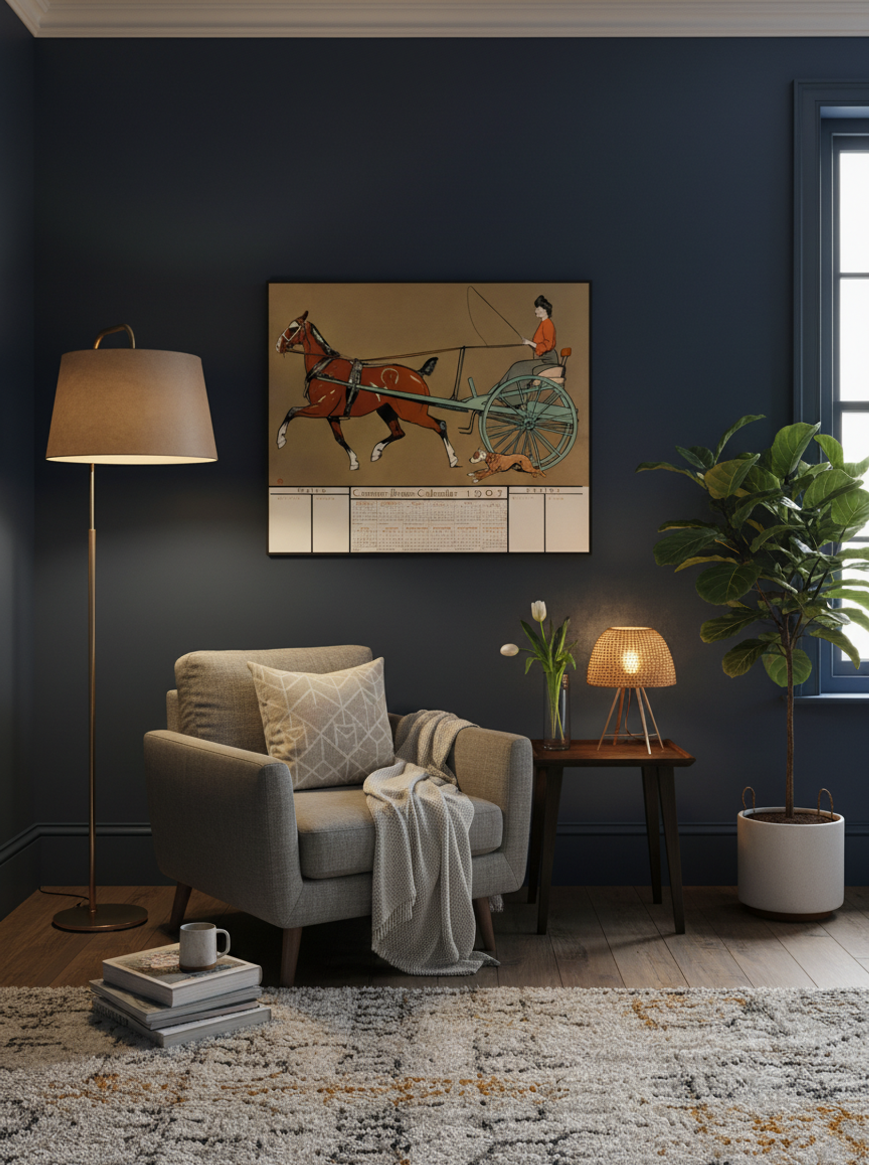 Country House Calendar 1905 - Edward Penfield - Lifestyle