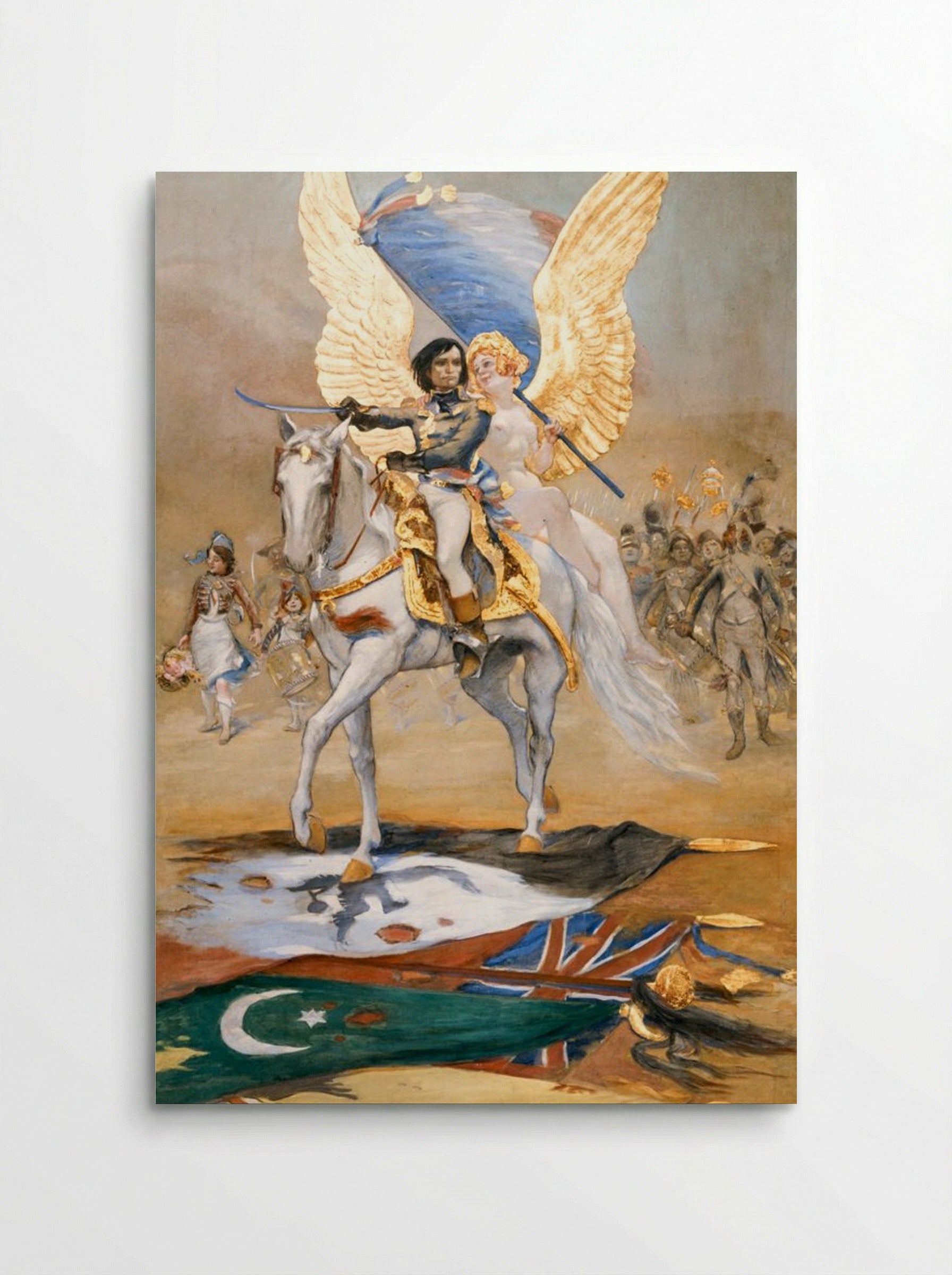 A. Bonaparte - Adolphe Willette - Poster