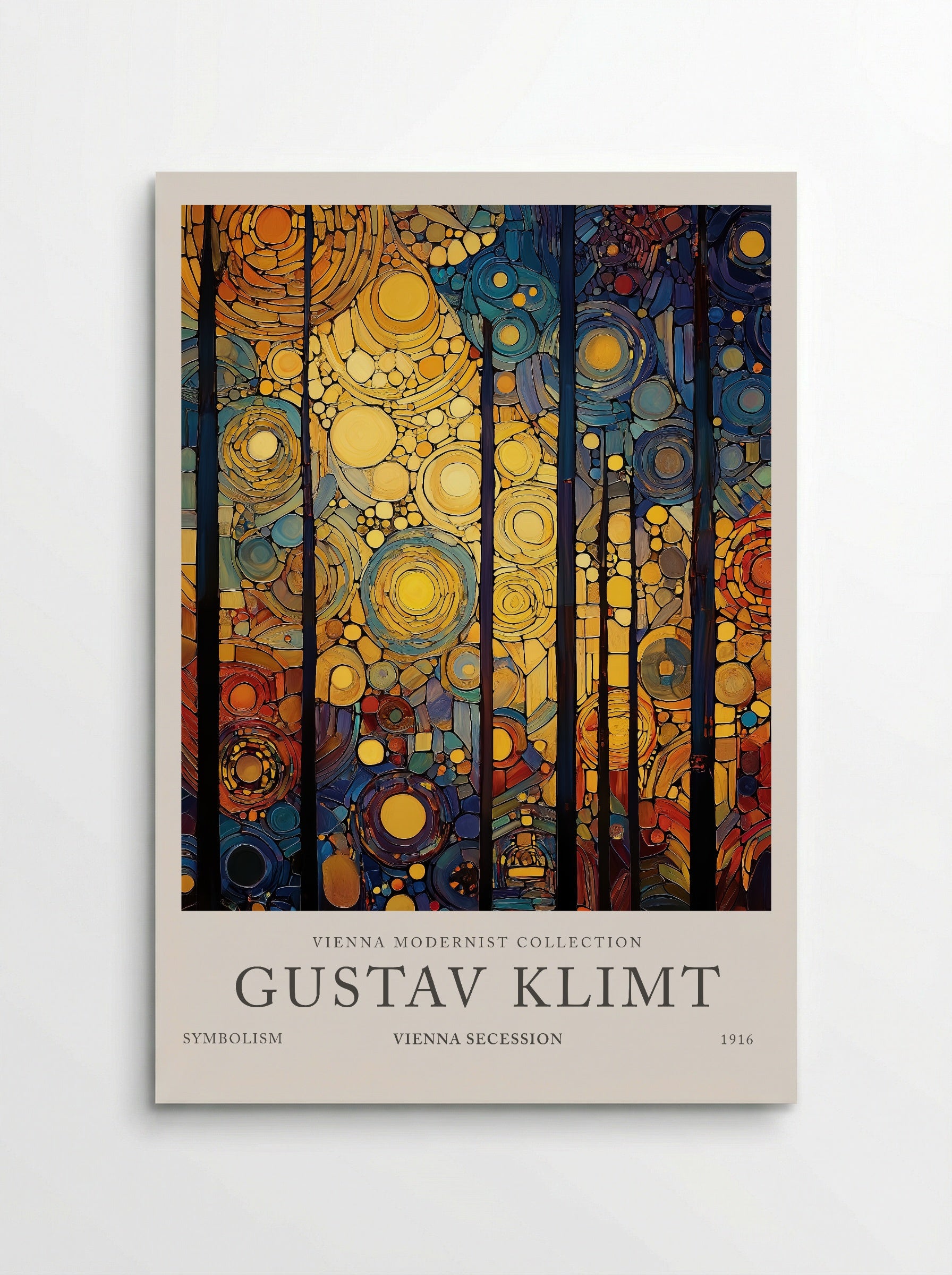 Twilight Forest Bloom - Gustav Klimt