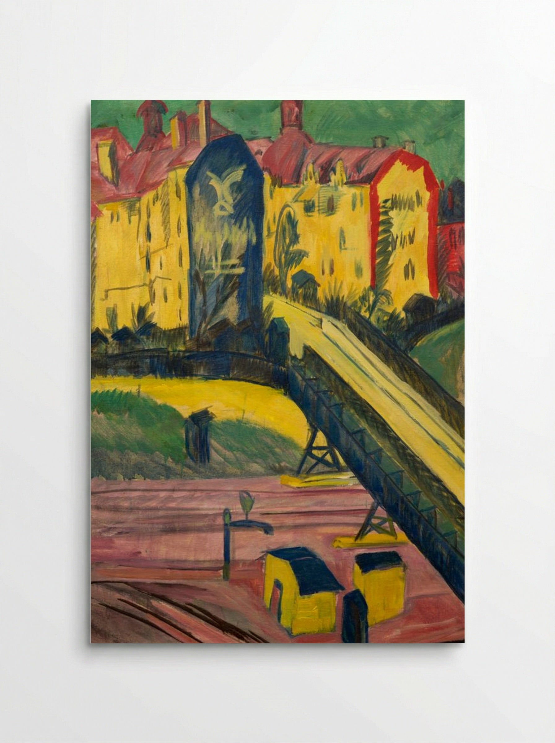 View from the Window - Ernst Ludwig Kirchner - Poster