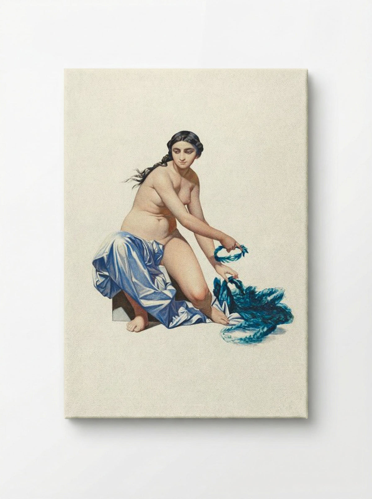Study for a Figure of Fame - Paul Delaroche - Canvas