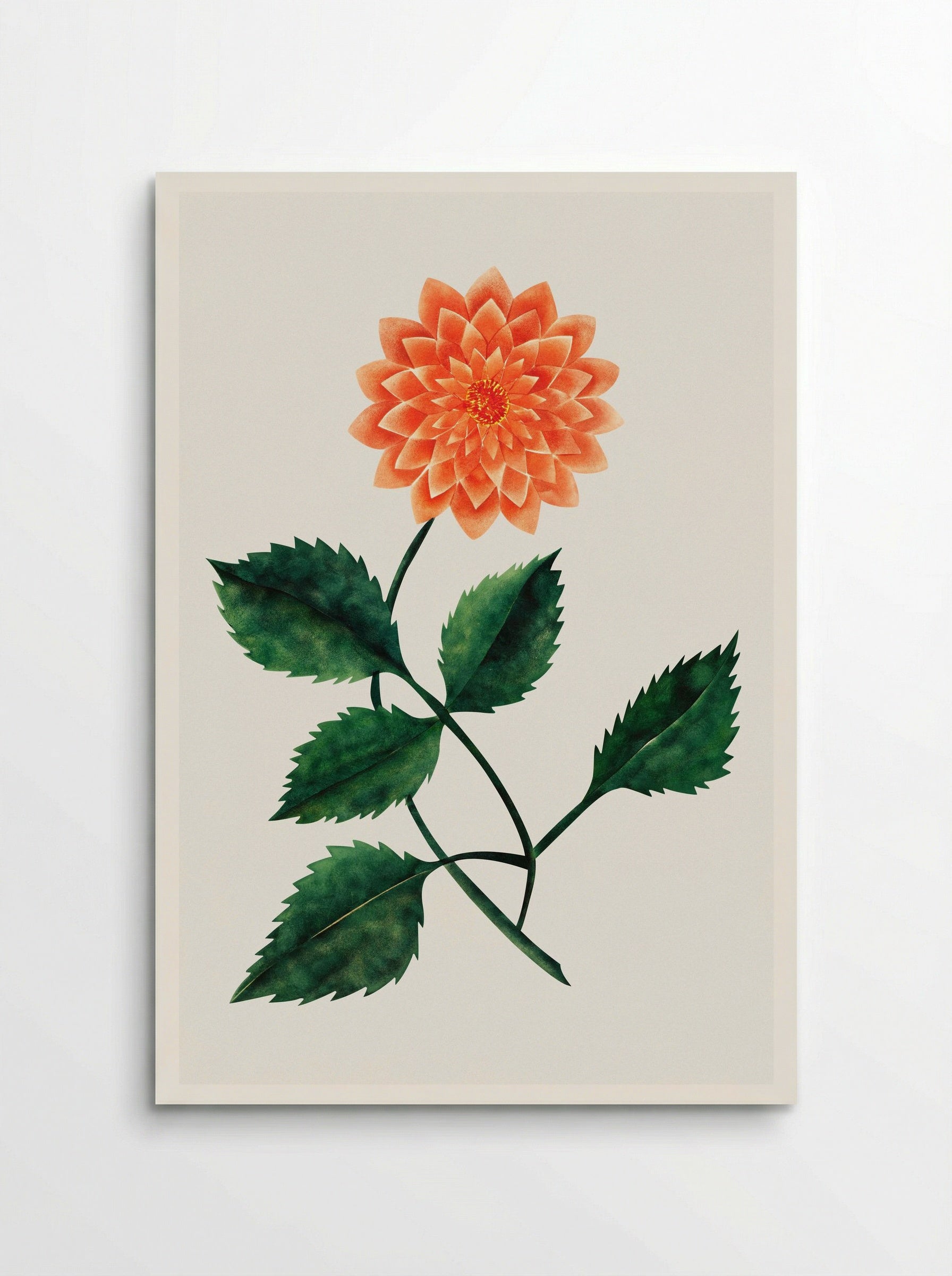Dahlia - Mary Altha Nims - Poster