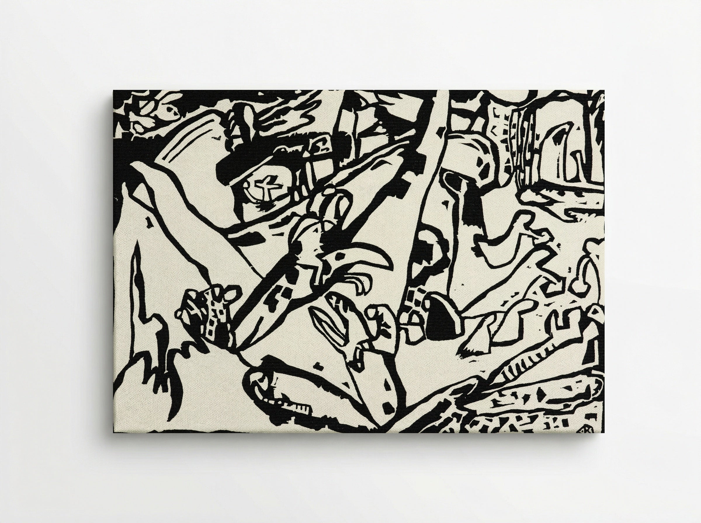Composition 2 - Wassily Kandinsky - Canvas