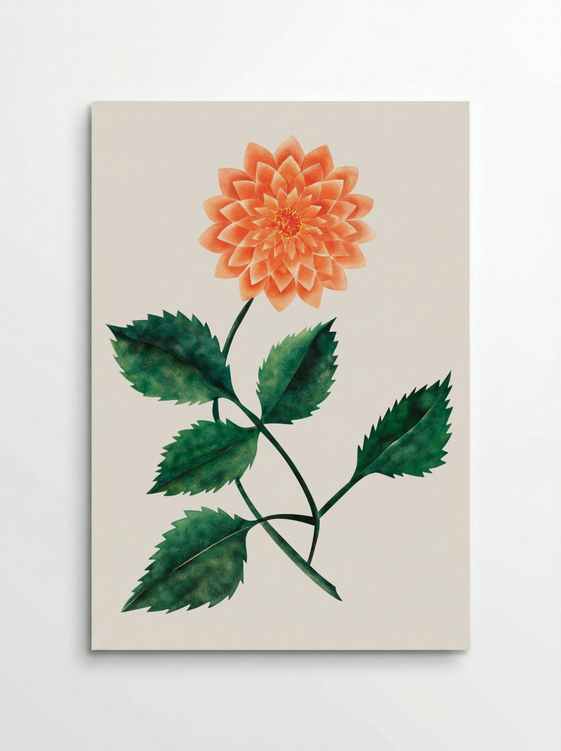 Dahlia - Mary Altha Nims - Poster