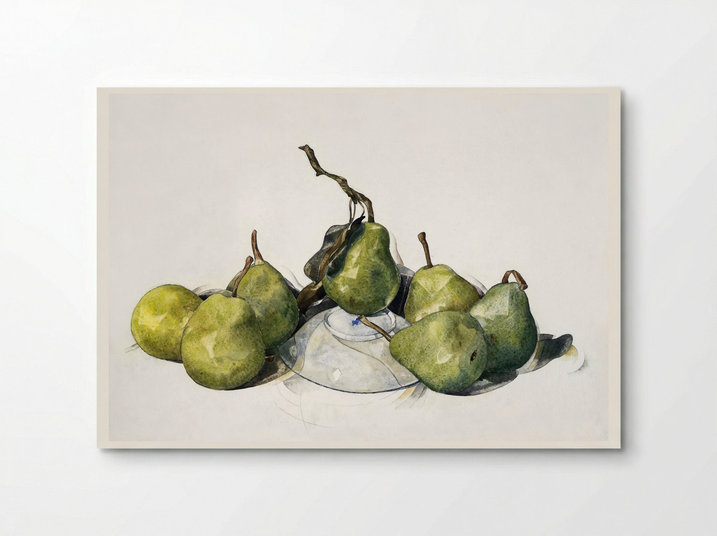 Green Pears - Charles Demuth - Poster