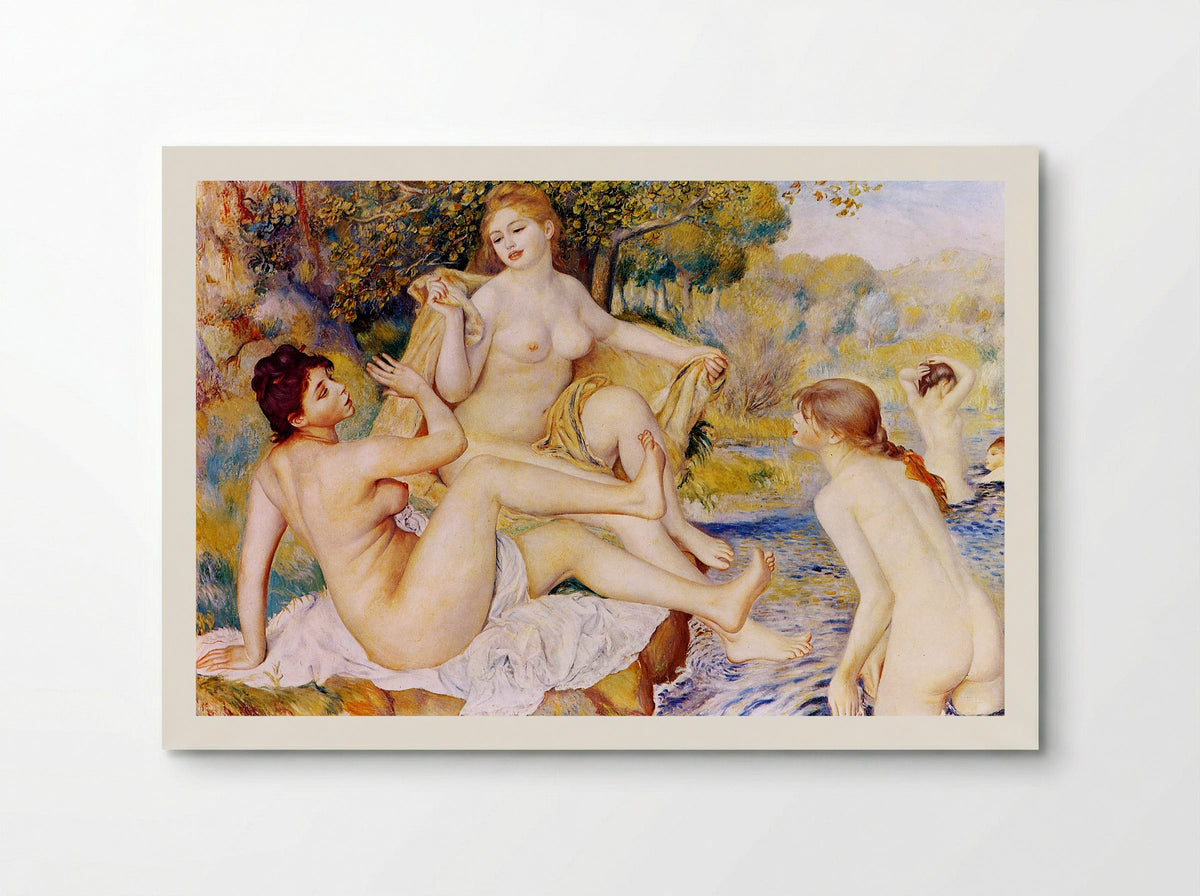 The Large Bathers - Pierre-Auguste Renoir - Poster