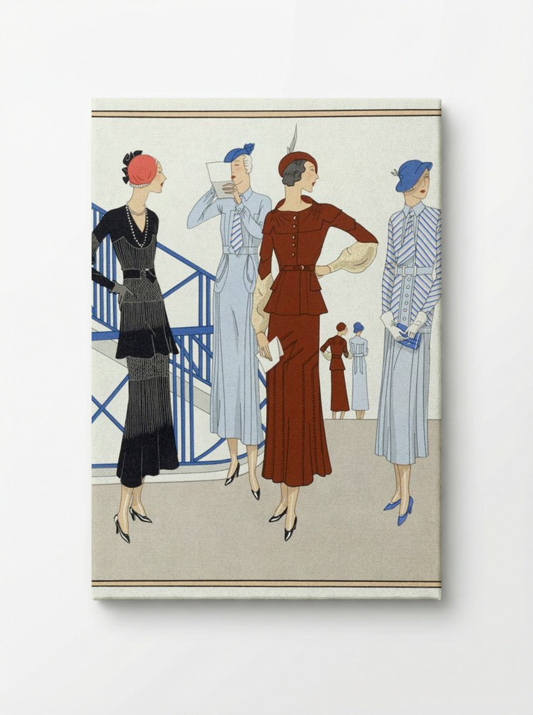 Ladieswear, 1932 - Martial et Armand and Bernard et Cie - Canvas