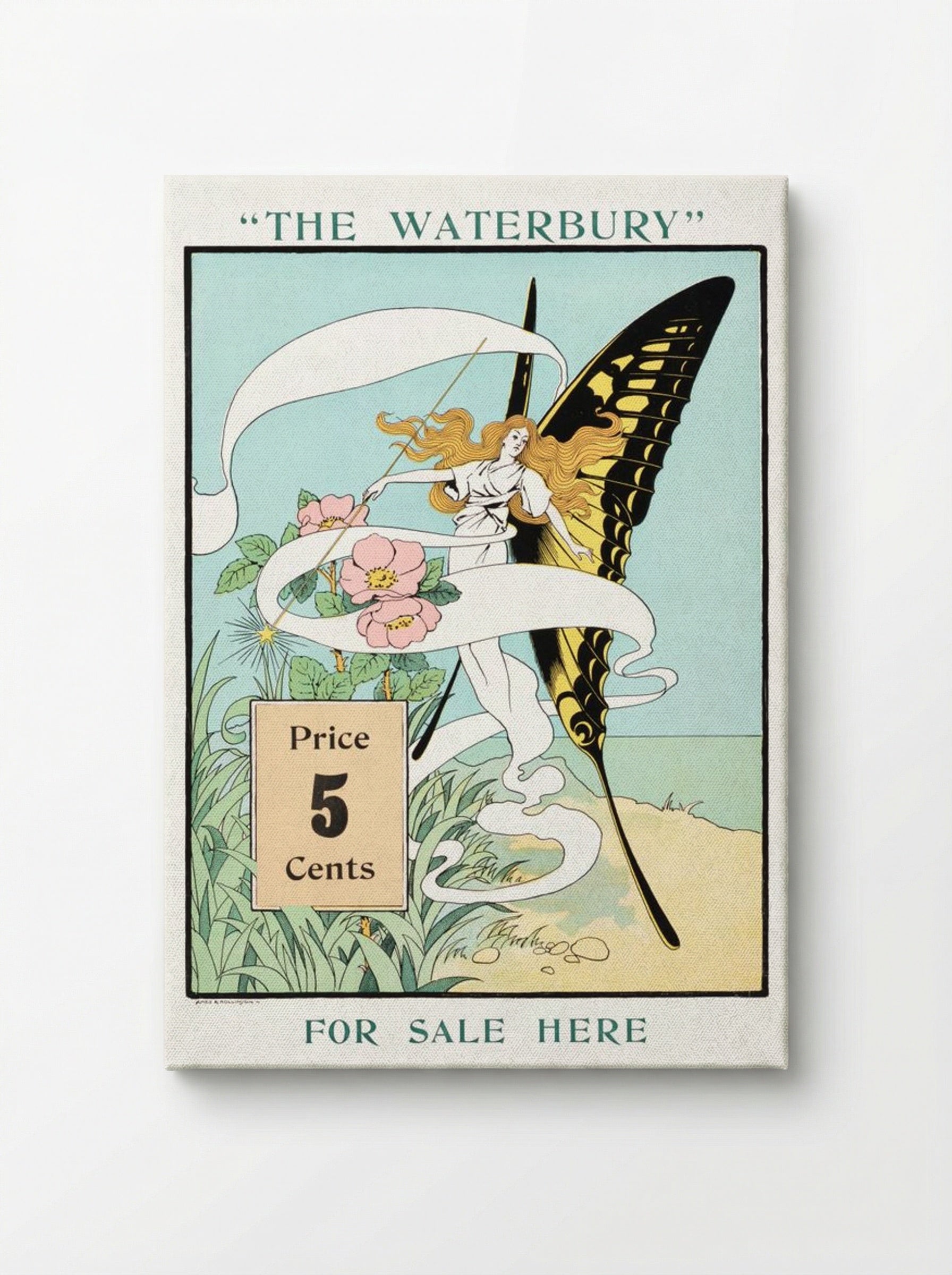 The Waterbury (Advertising Poster) - Ames & Rollinson - Canvas