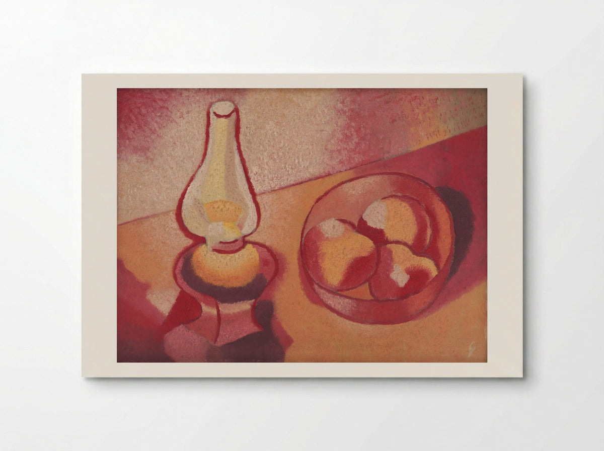 Still Life with a Lamp - Mikuláš Galanda - Poster