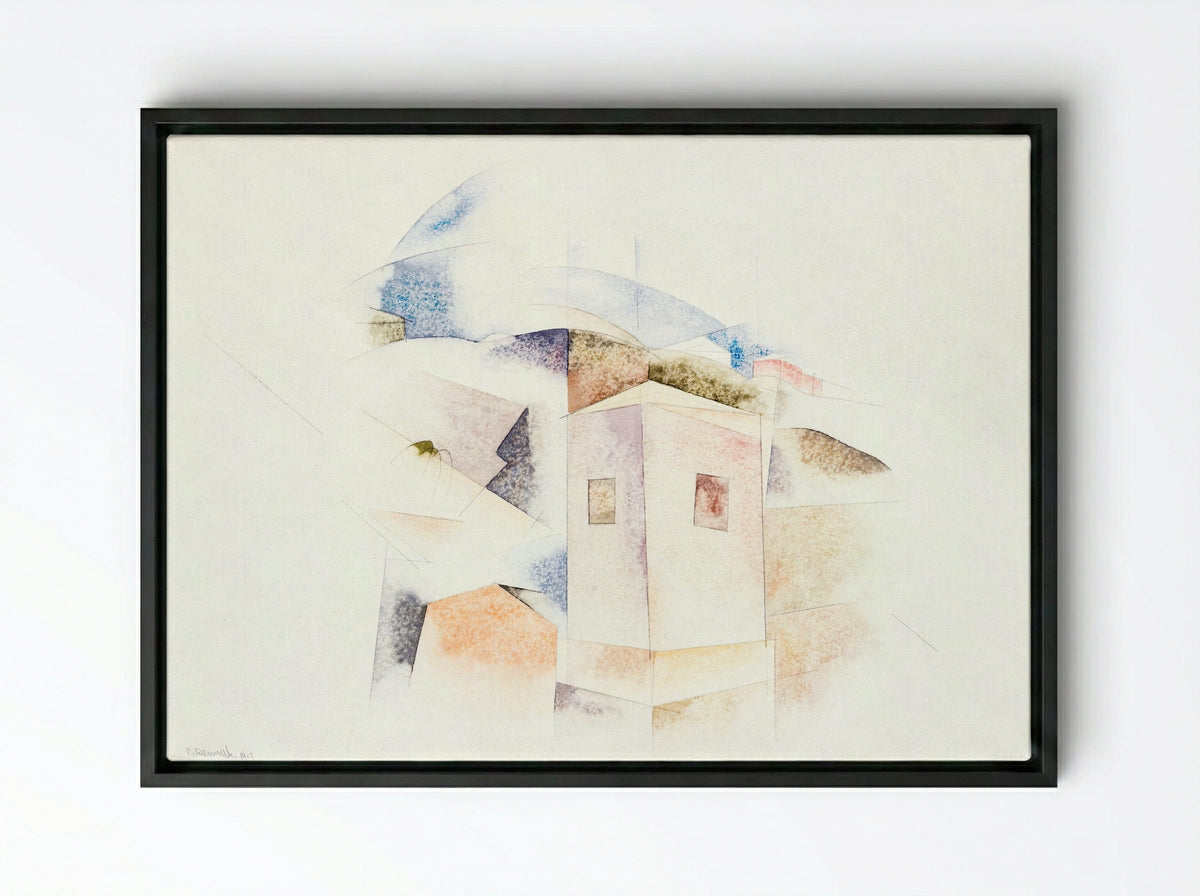 Bermuda No. 4 - Charles Demuth - Framed Canvas Black