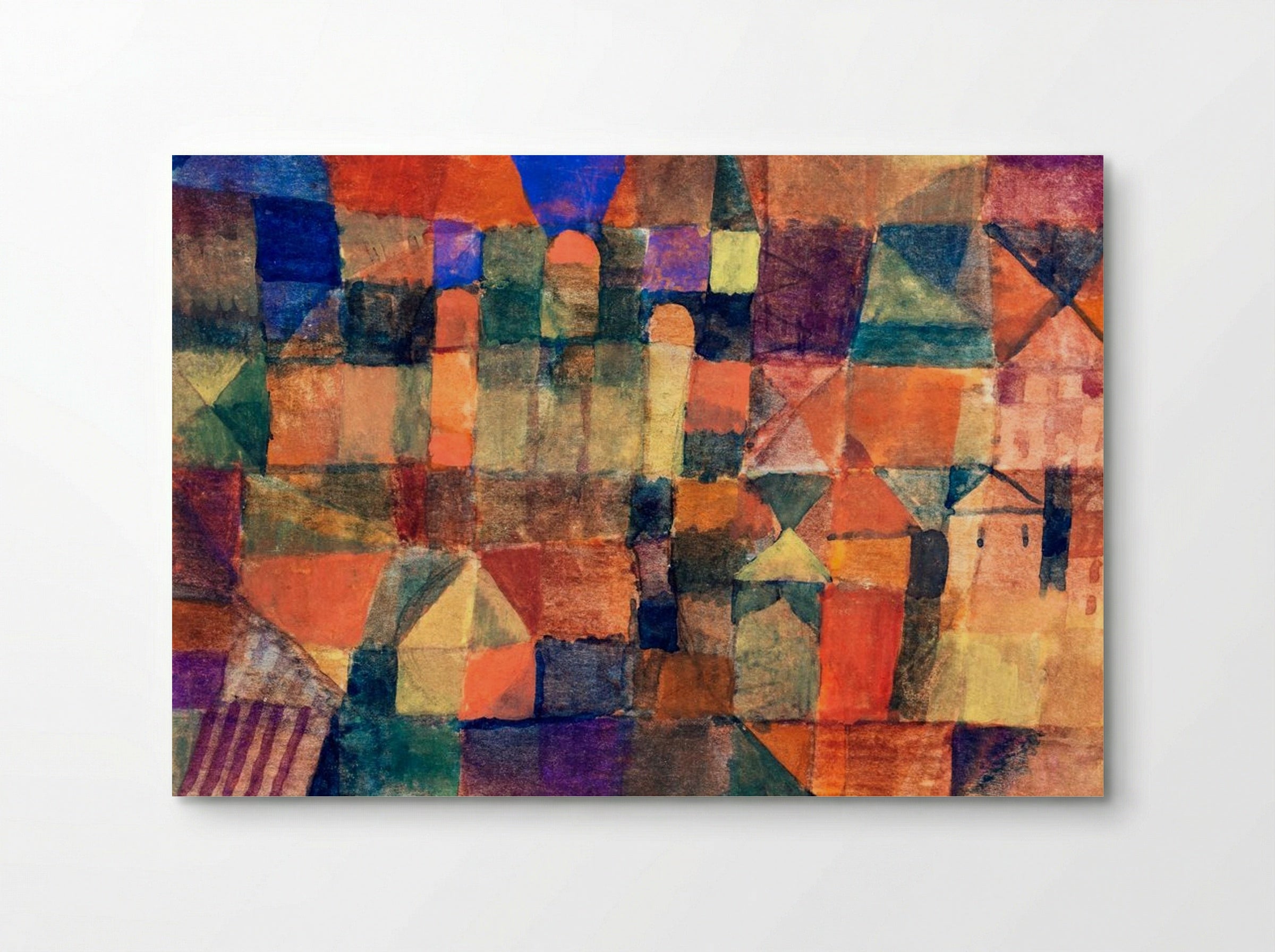 City with the Three Domes - Paul Klee - Poster