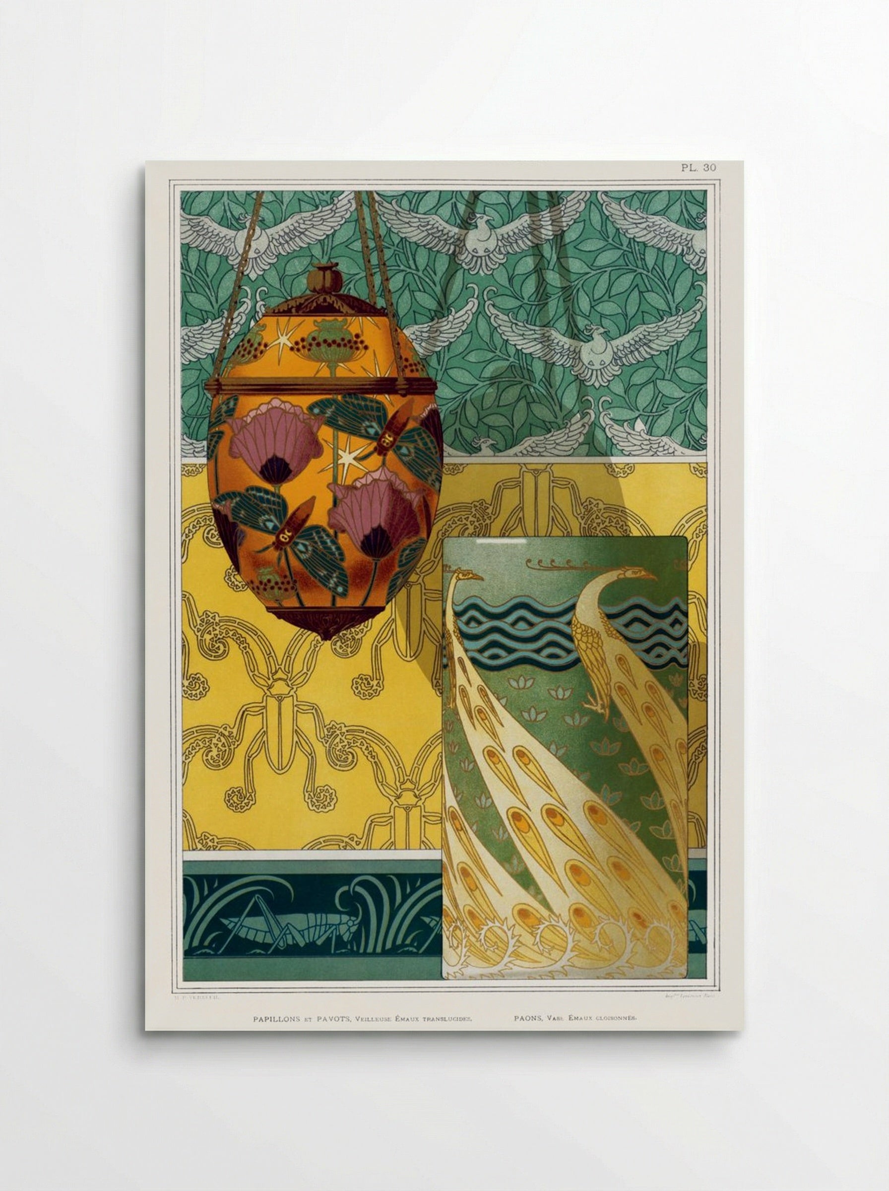 L'Animal dans la Decoration, Plate 30 - Fine Art Print - Poster