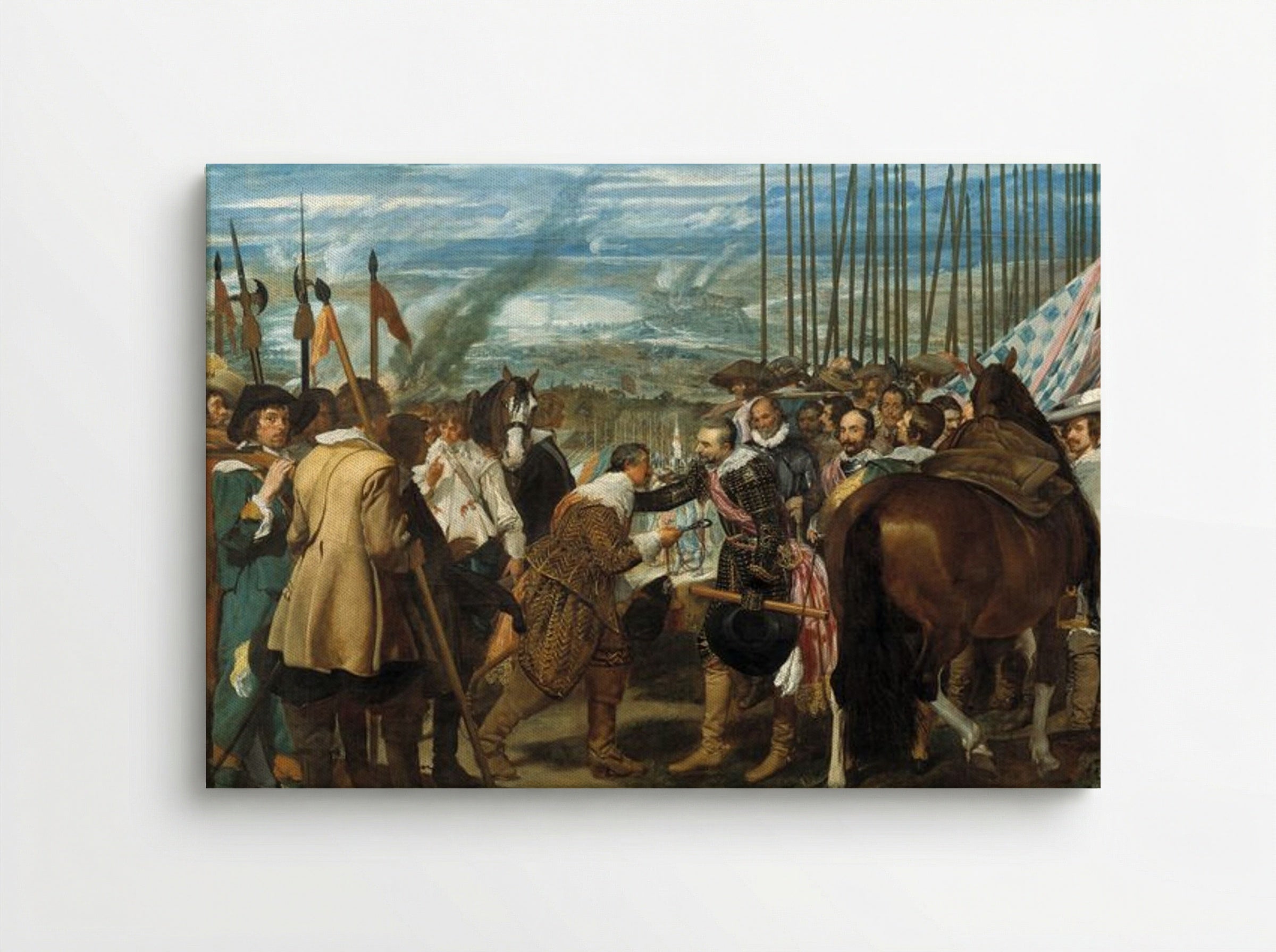 The Surrender of Breda - Diego Velázquez - Canvas