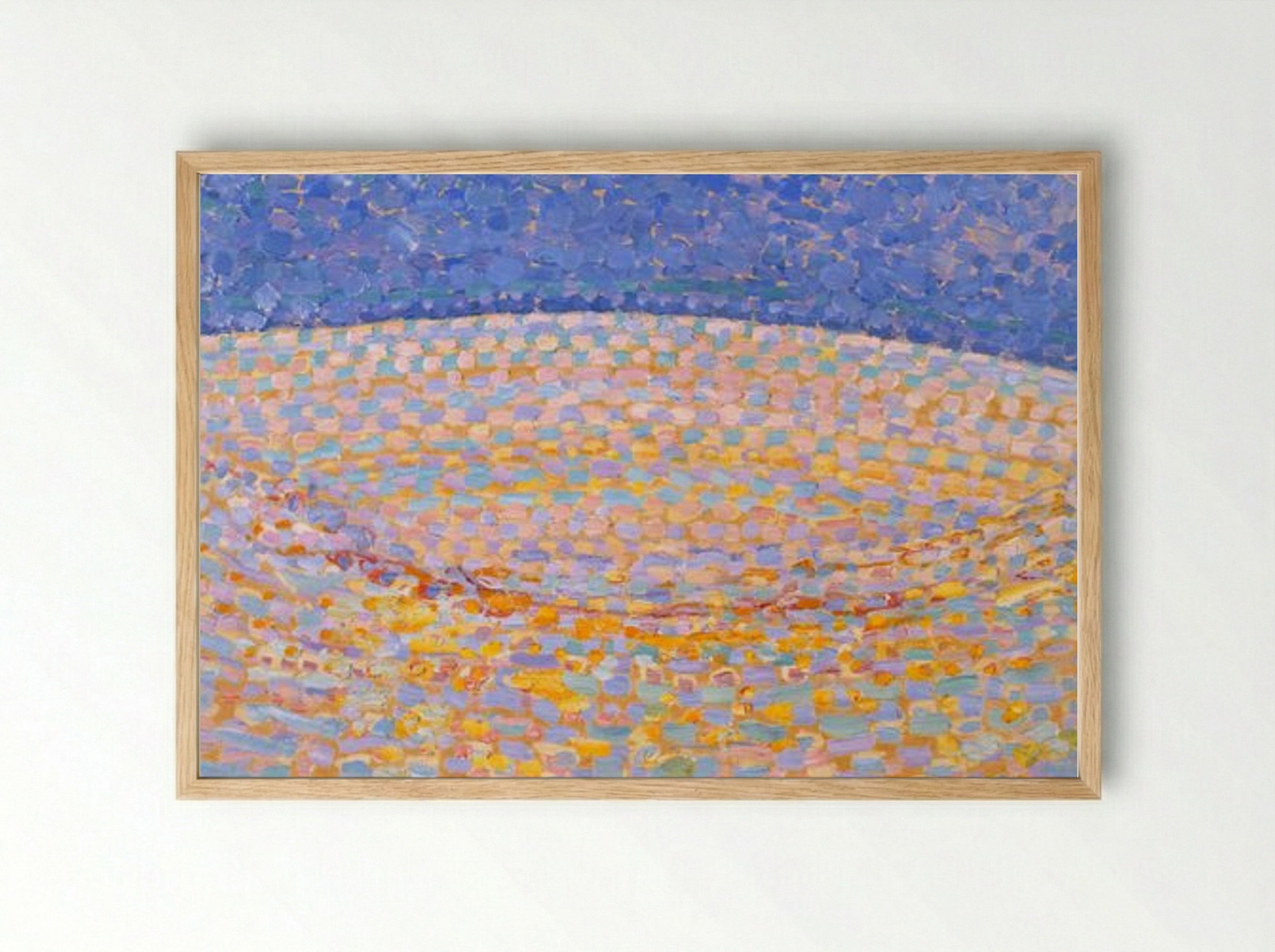 Dune III - Piet Mondrian - Framed Print Wood