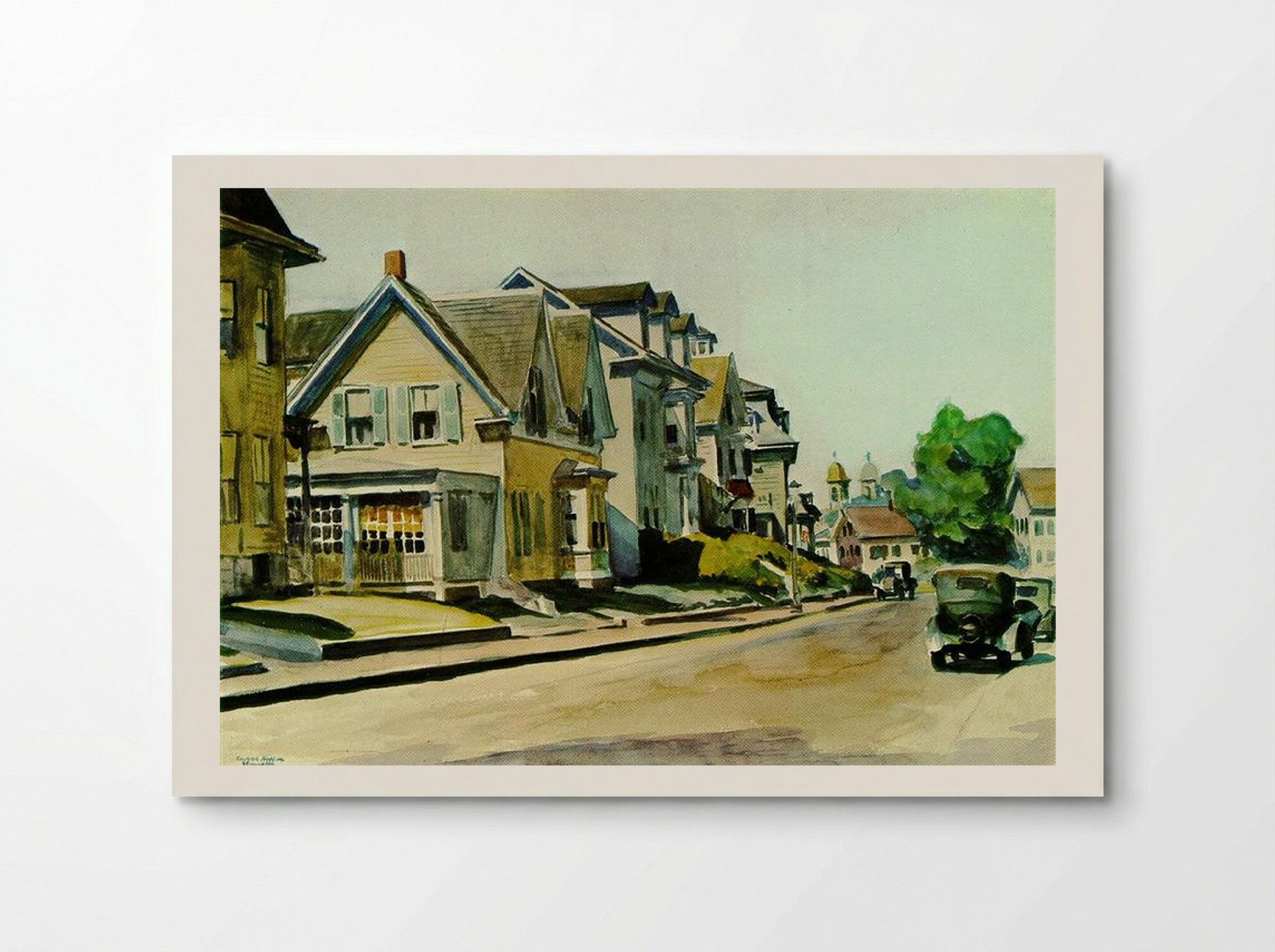 Sun on Prospect Street (Gloucester, Massachusetts) - Edward Hopper - Poster