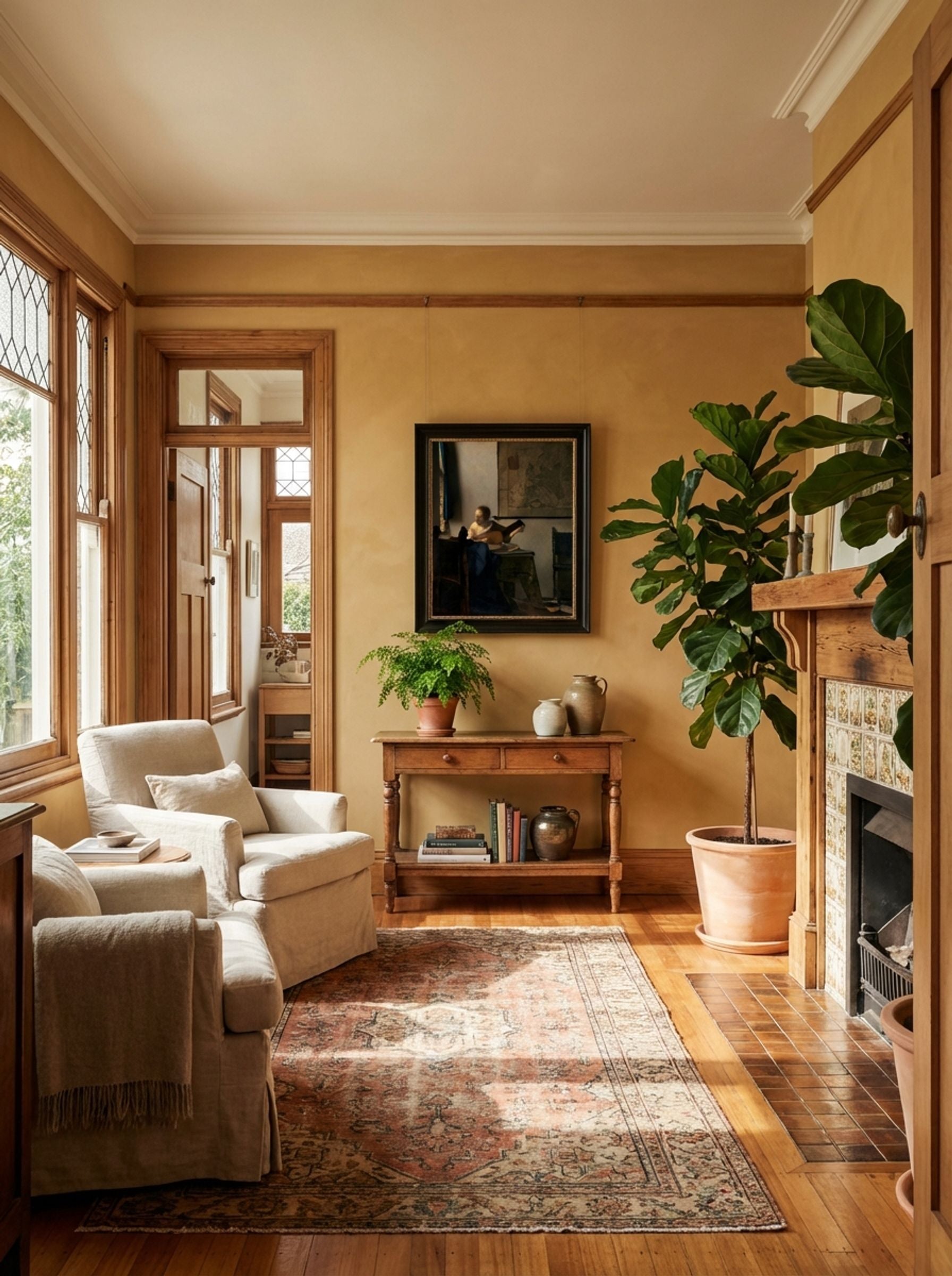 Young Woman with a Lute - Johannes Vermeer - Lifestyle