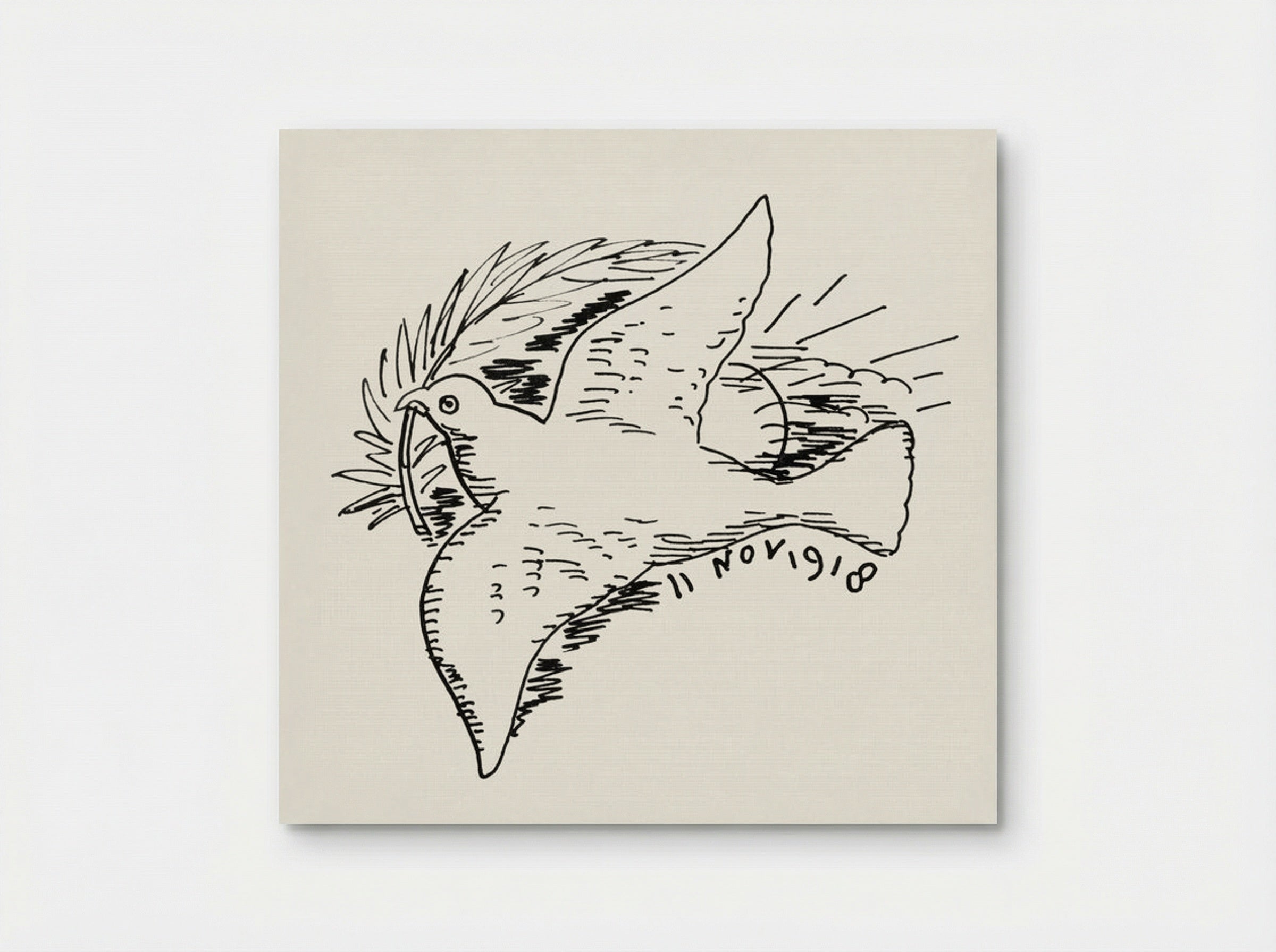 Peace Dove - Leo Gestel - Poster