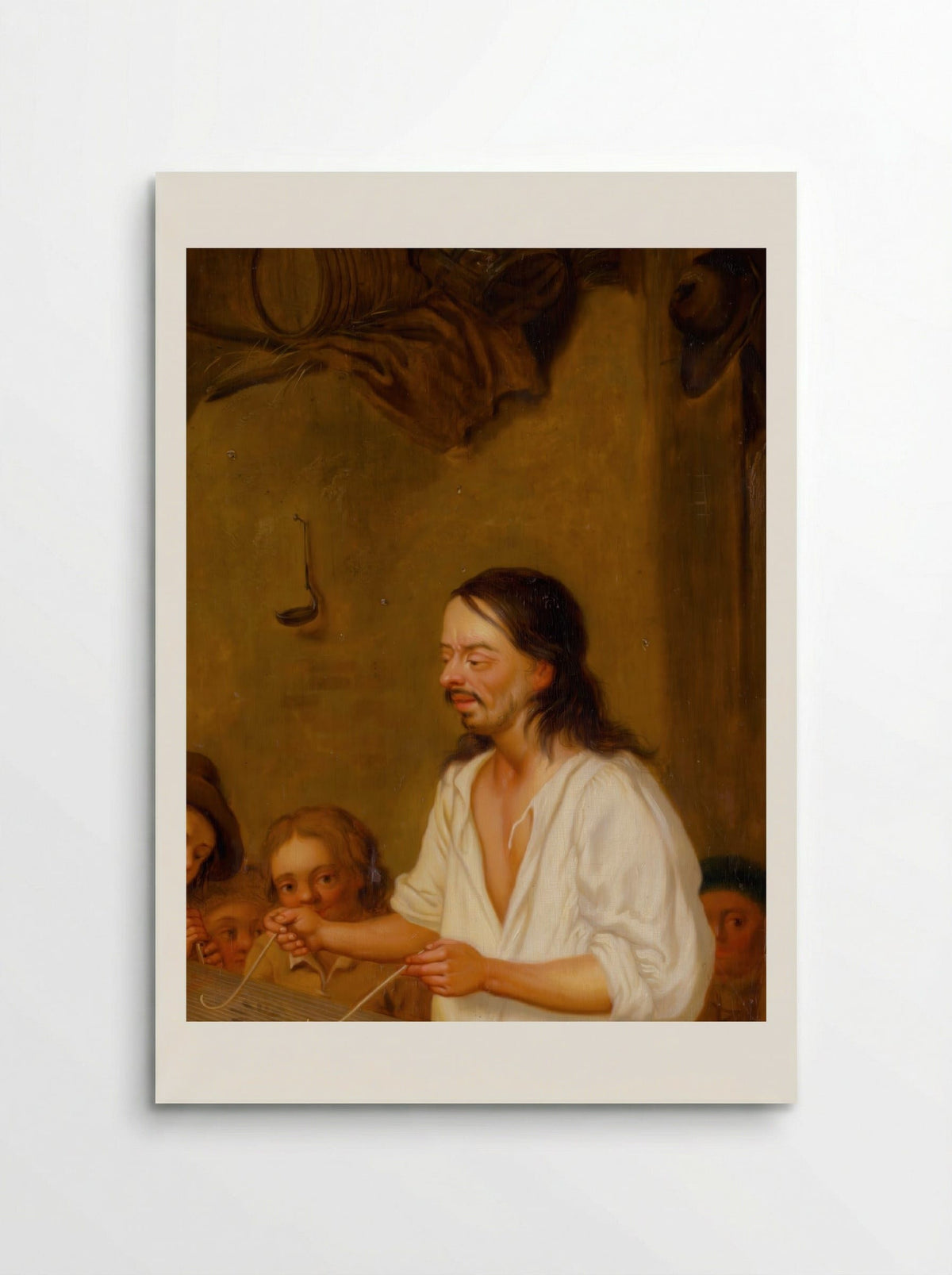 The Music Master - Jan Steen - Poster