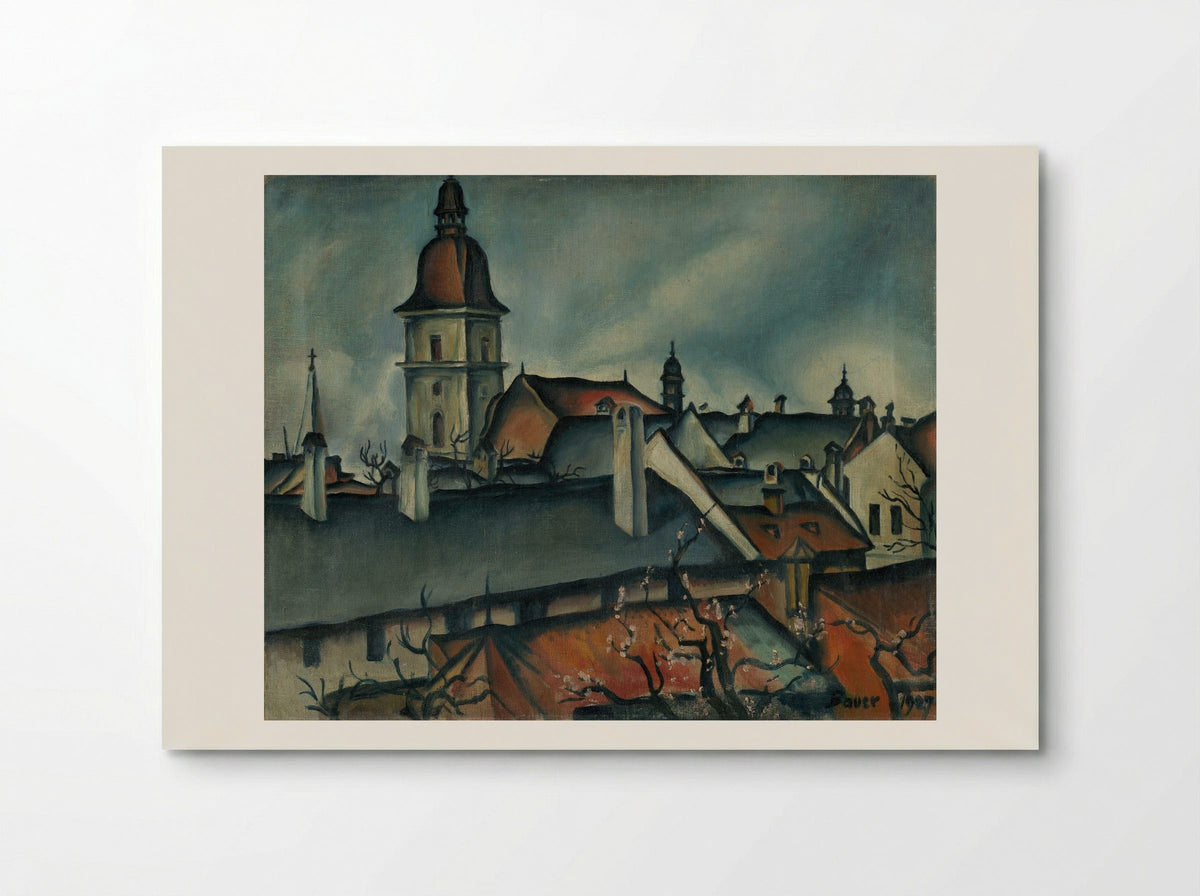 View of Kőszeg - Konstantin Bauer - Poster