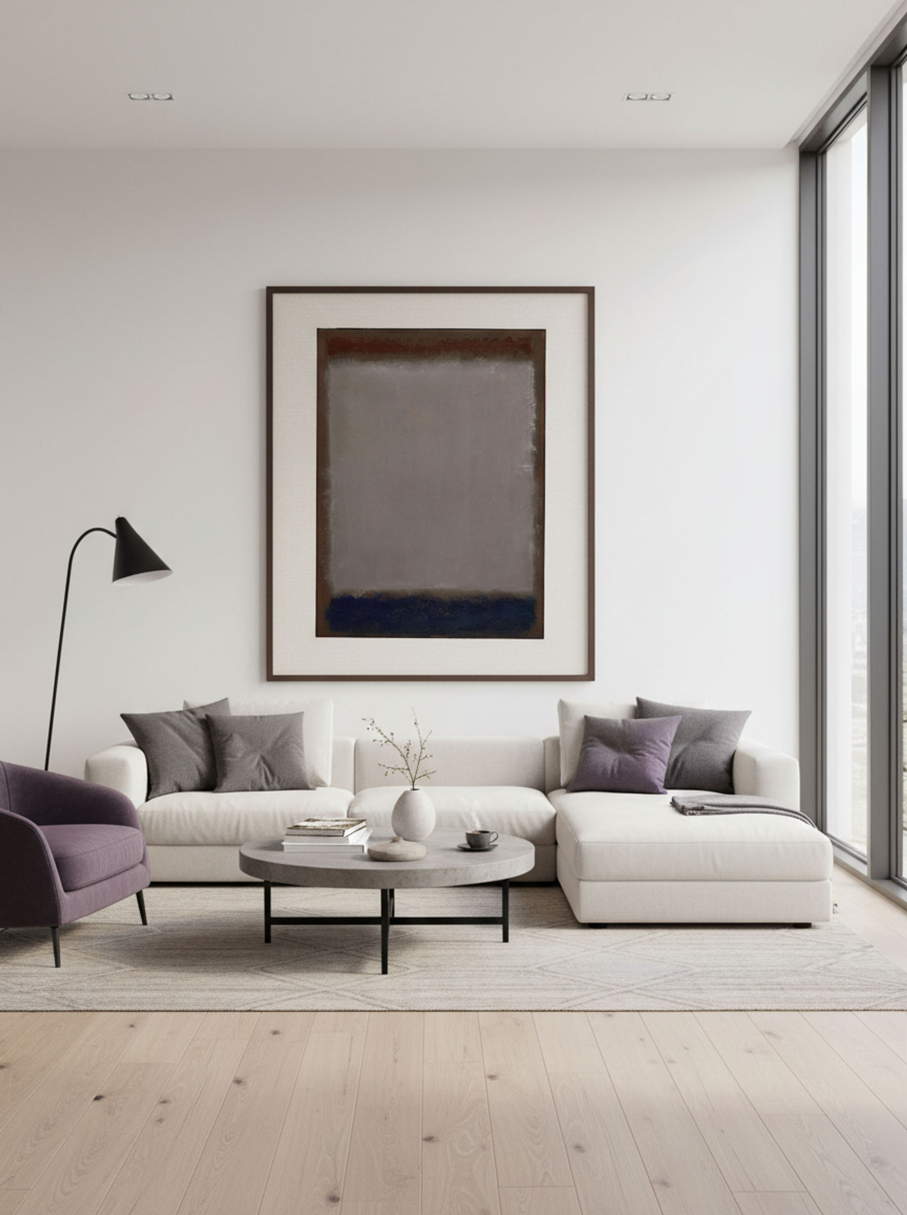 Lavender and Mulberry - Mark Rothko - Lifestyle