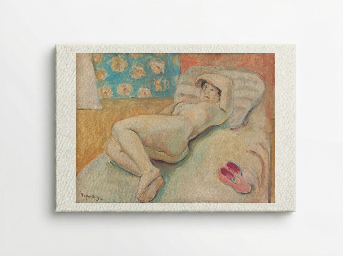 Resting Woman - Cyprián Majerník - Canvas