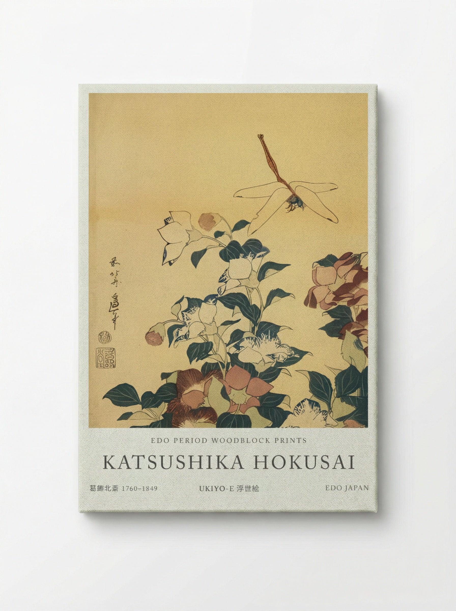 Bluebells and Dragonflies – Fine Art Print