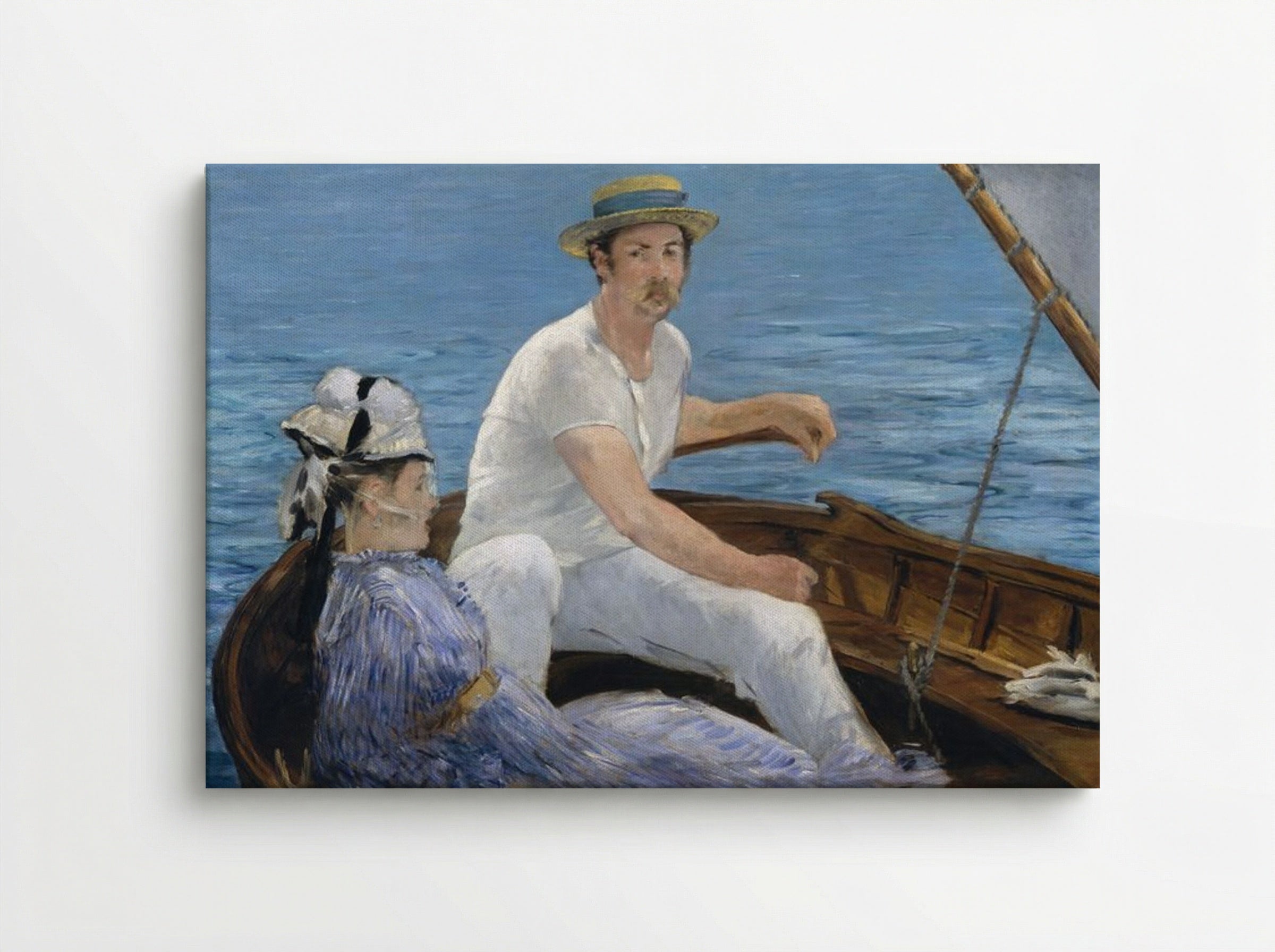 Boating - Édouard Manet - Canvas