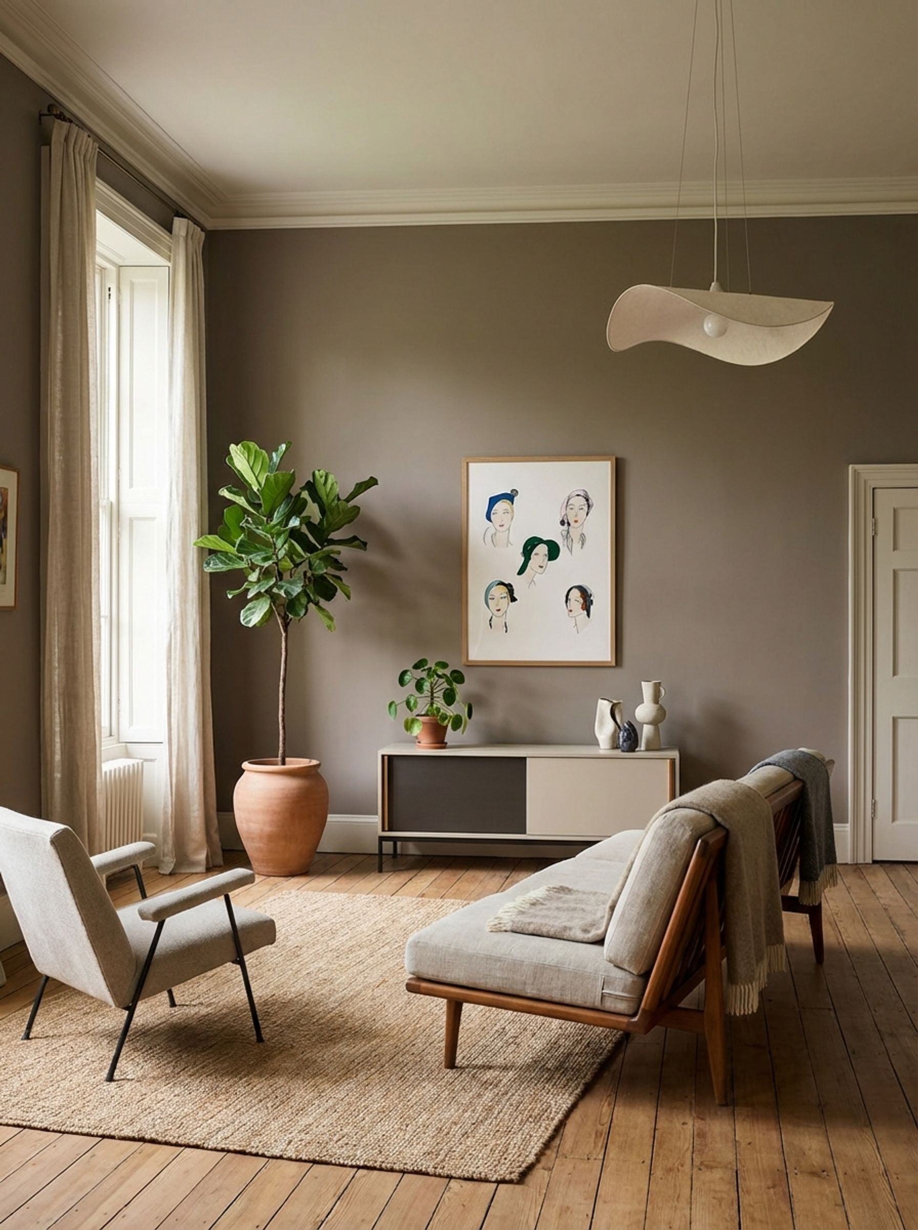 The Pretty Seasonal Hats - Fine Art Print - Lifestyle