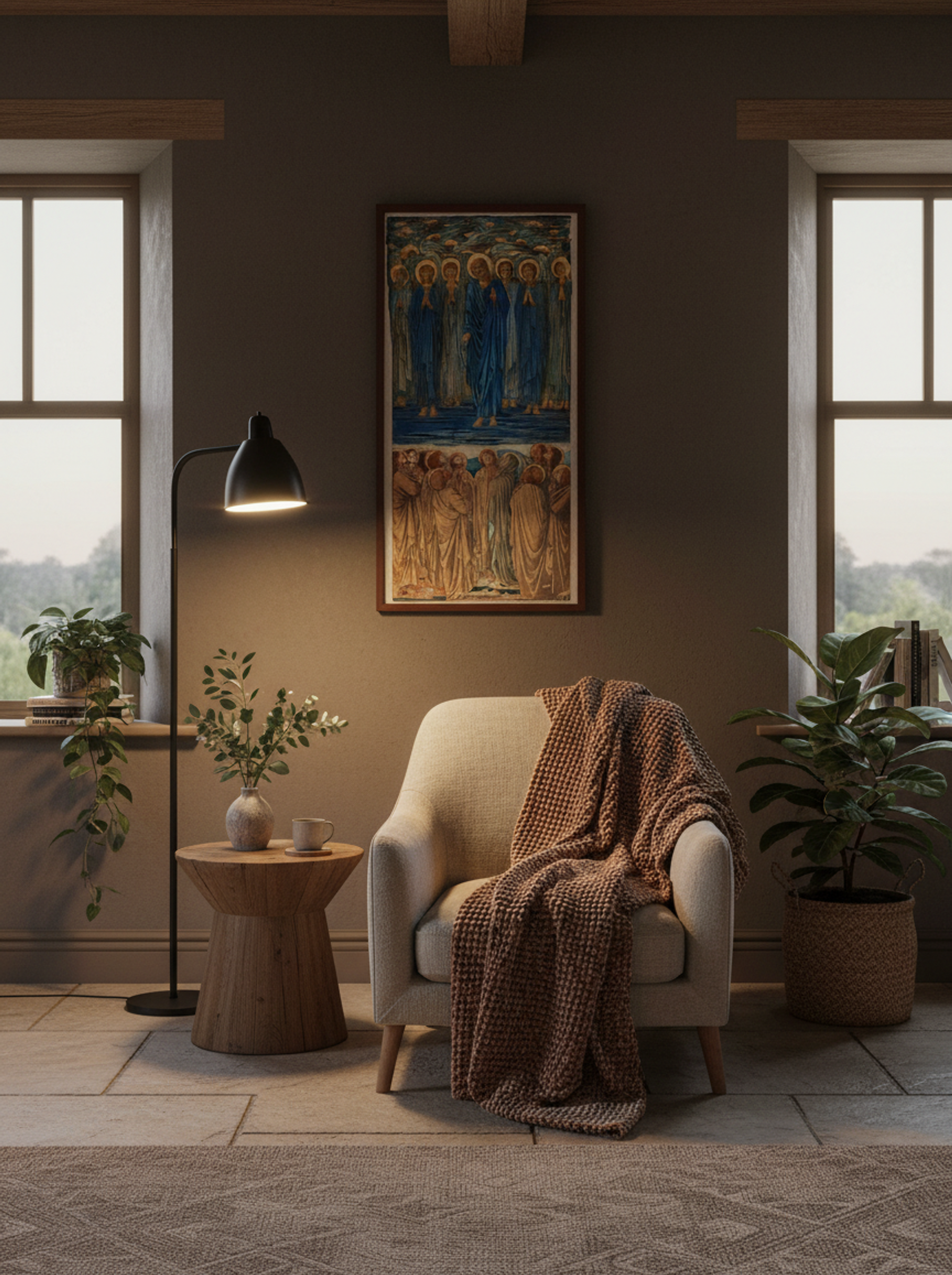 Study for 'The Ascension of Christ' - Edward Burne-Jones - Lifestyle