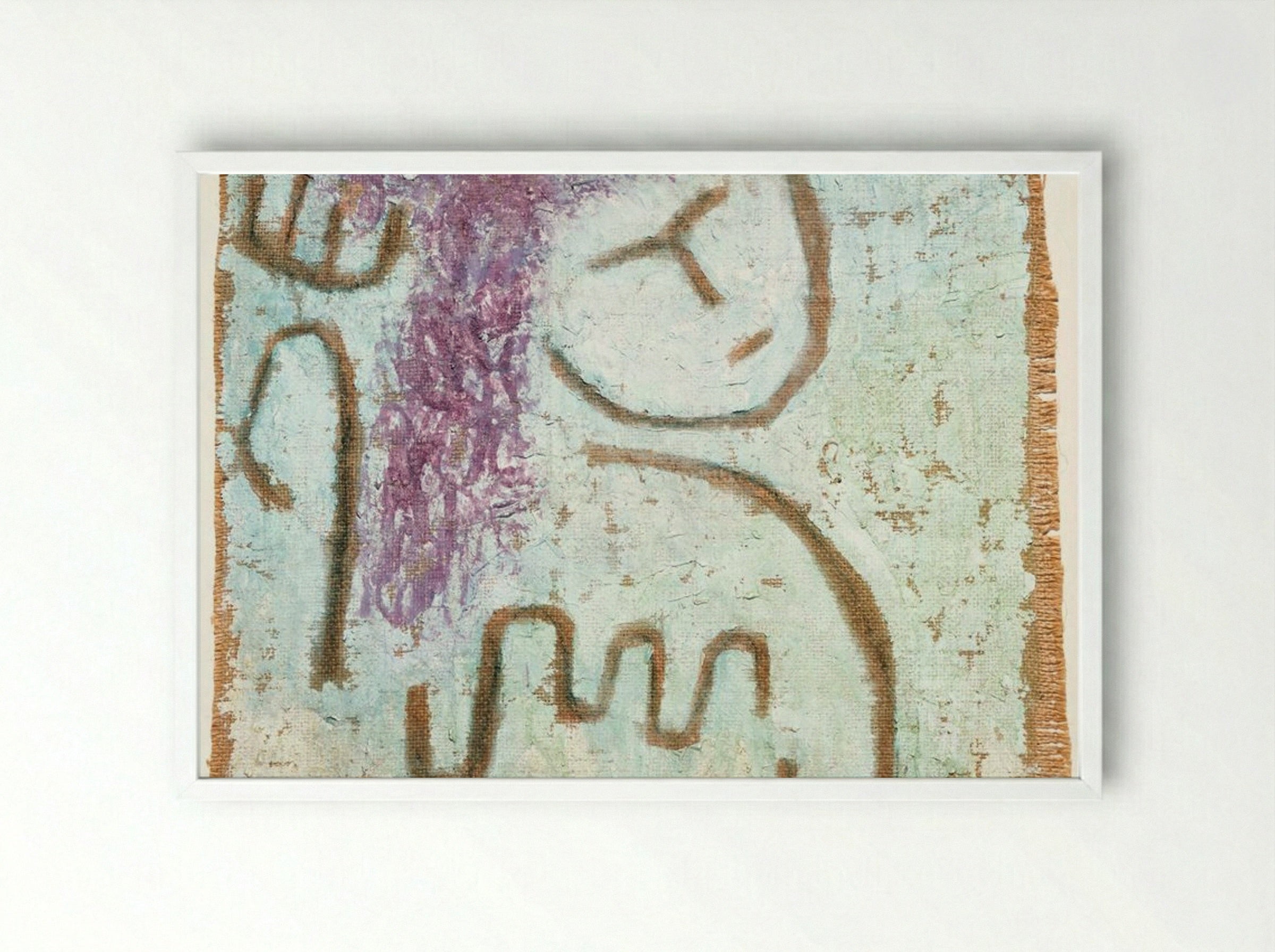 Little Hope - Paul Klee - Framed Print White