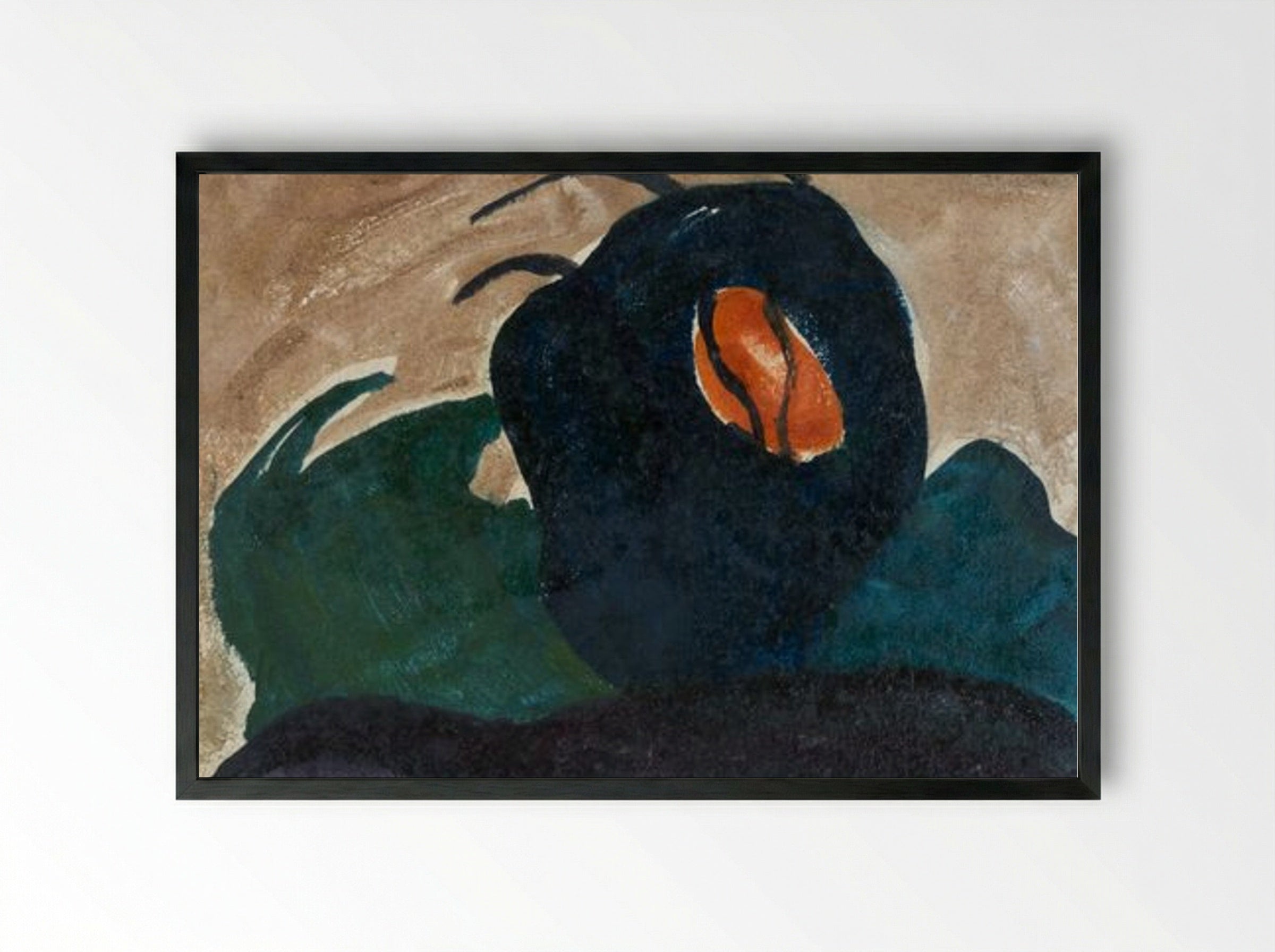 Sun Through Tree I - Arthur Dove - Framed Print Black