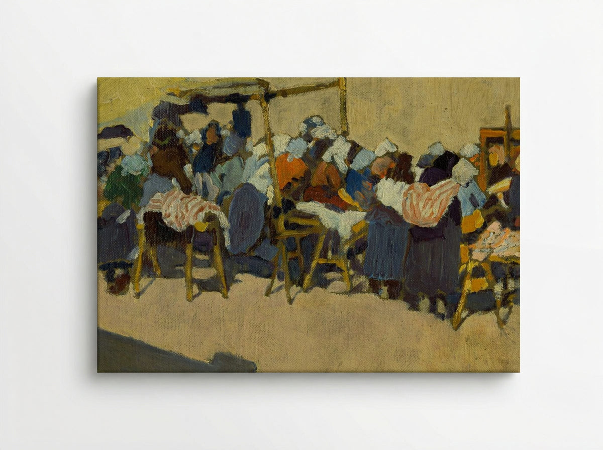 On the Market - Konstantin Bauer - Canvas