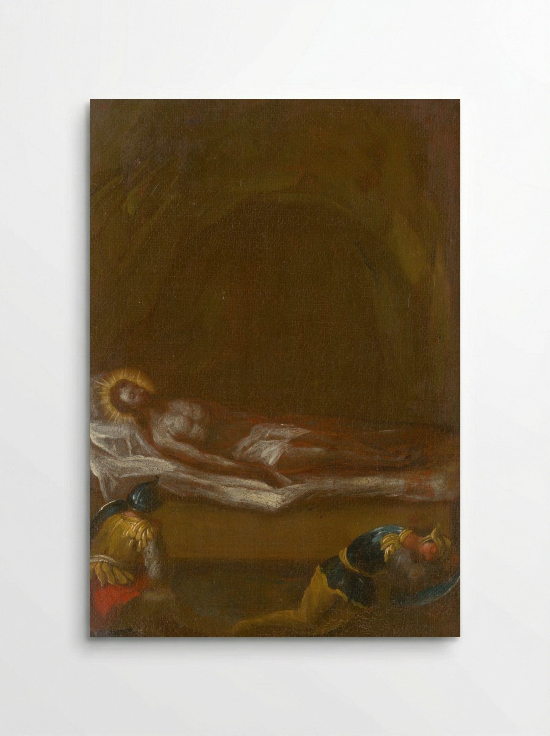 Jesus is Laid in the Tomb - Fine Art Print - Poster