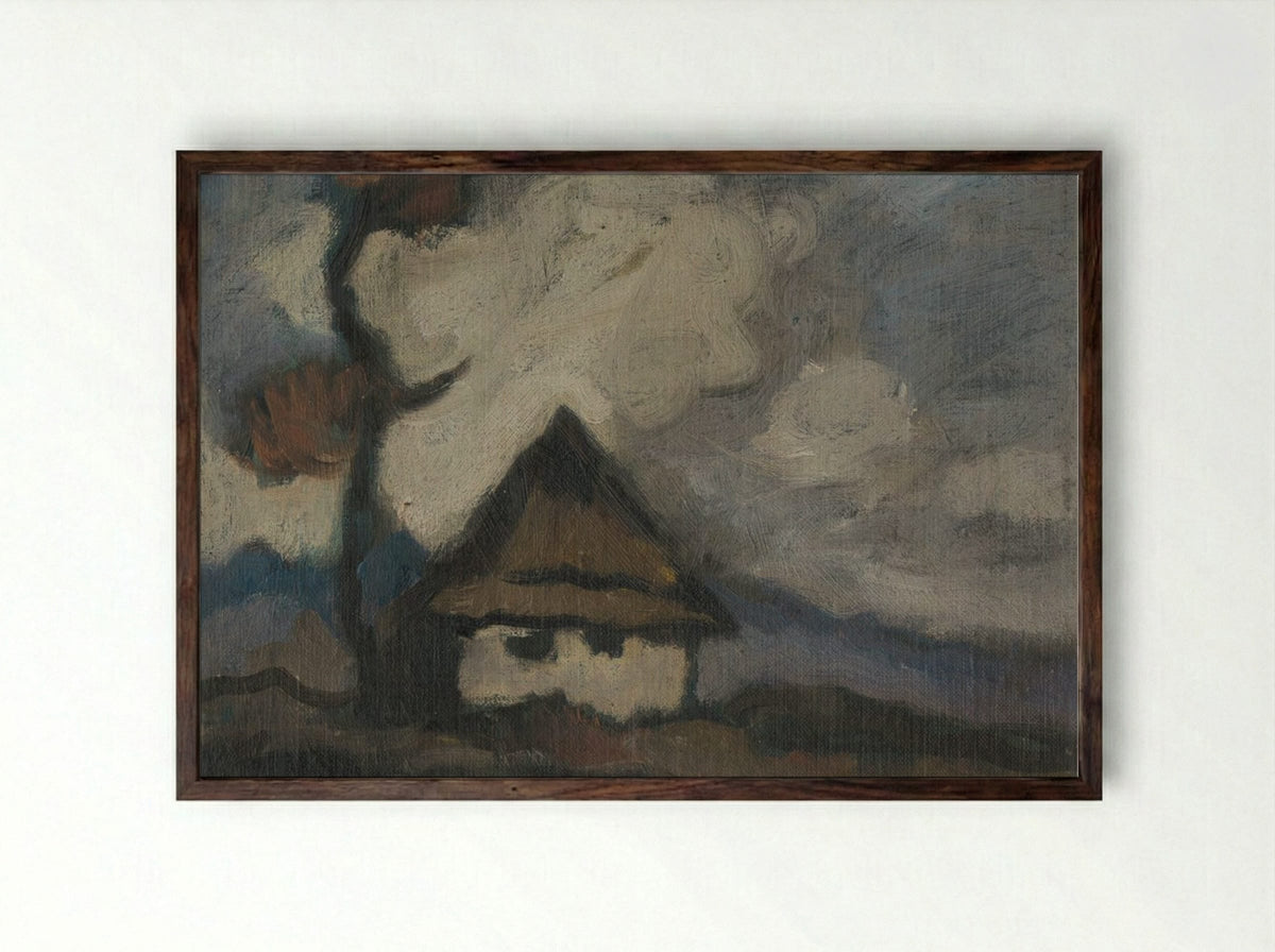 Solitude - Zolo Palugyay - Framed Print Dark Wood