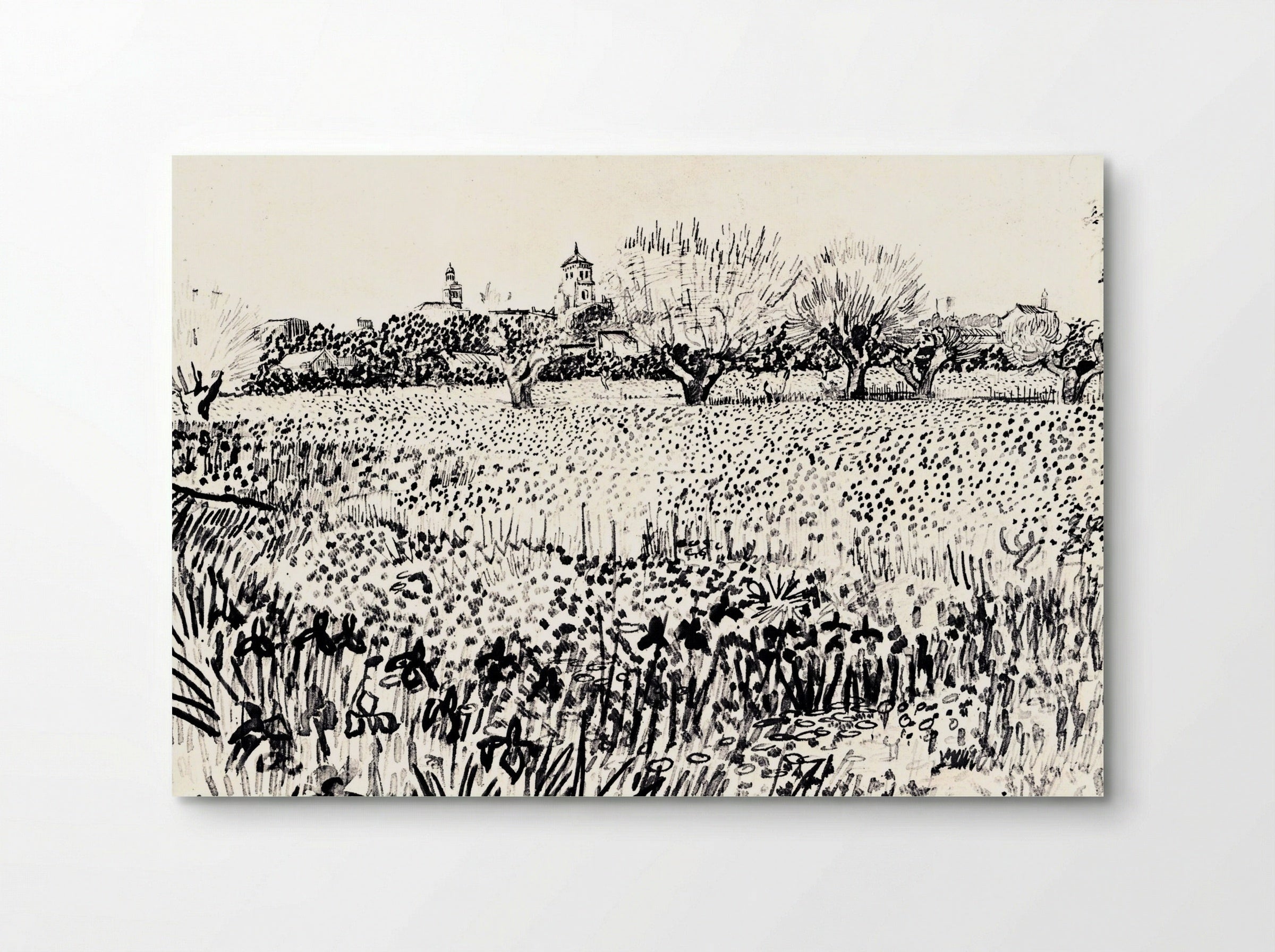 Field with Flowers - Vincent van Gogh - Poster