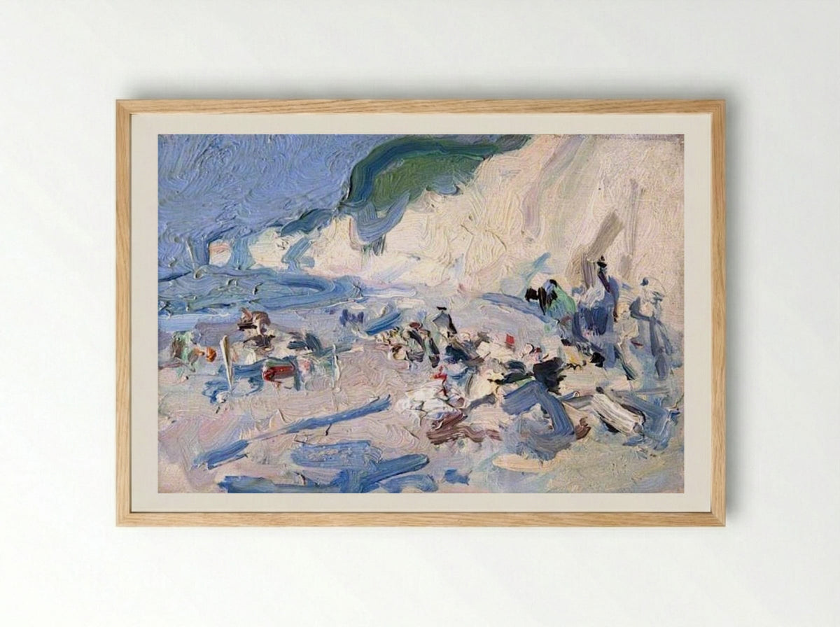 Bernaval - Samuel Peploe - Framed Print Wood