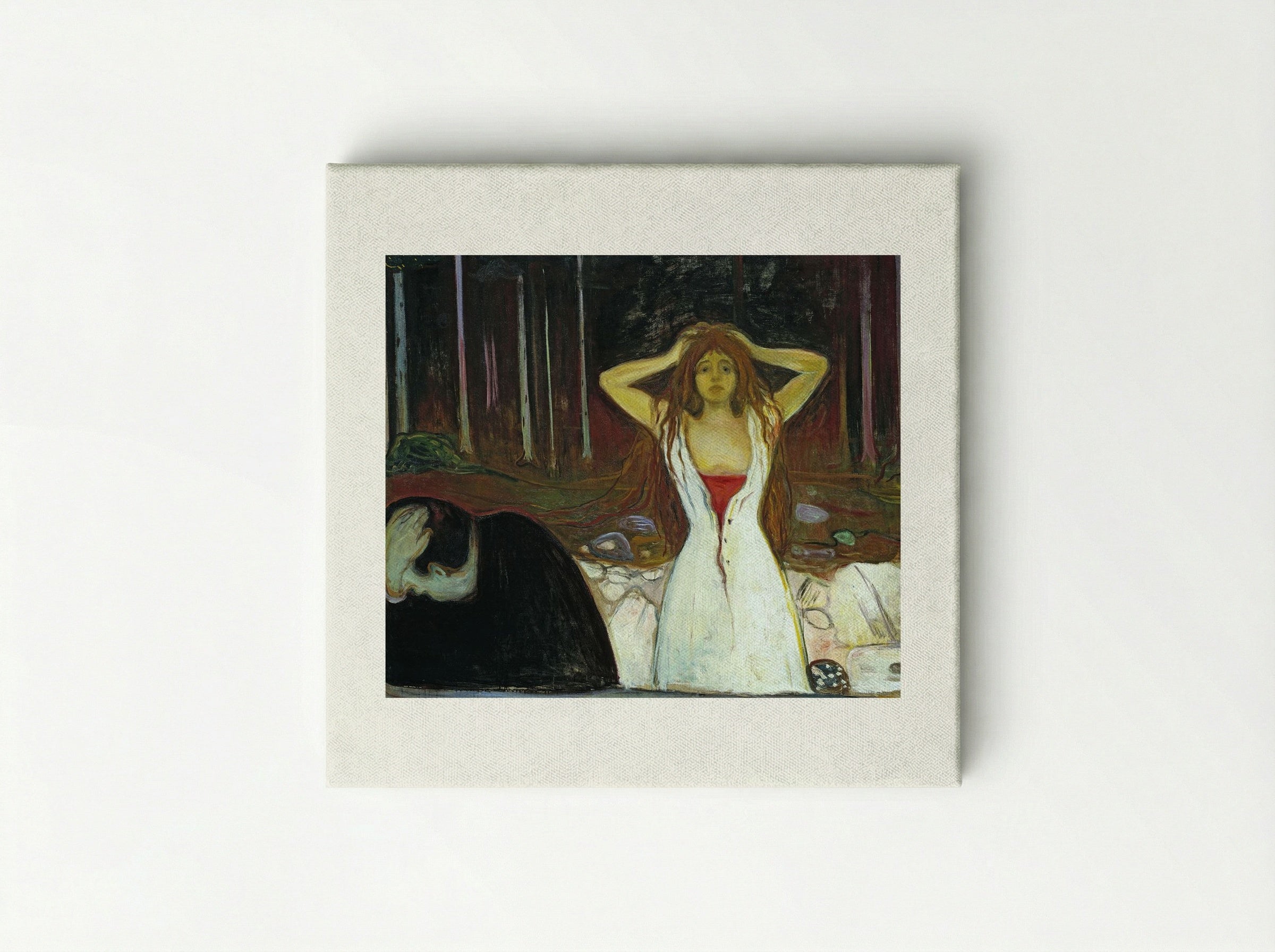 Ashes - Edvard Munch - Canvas