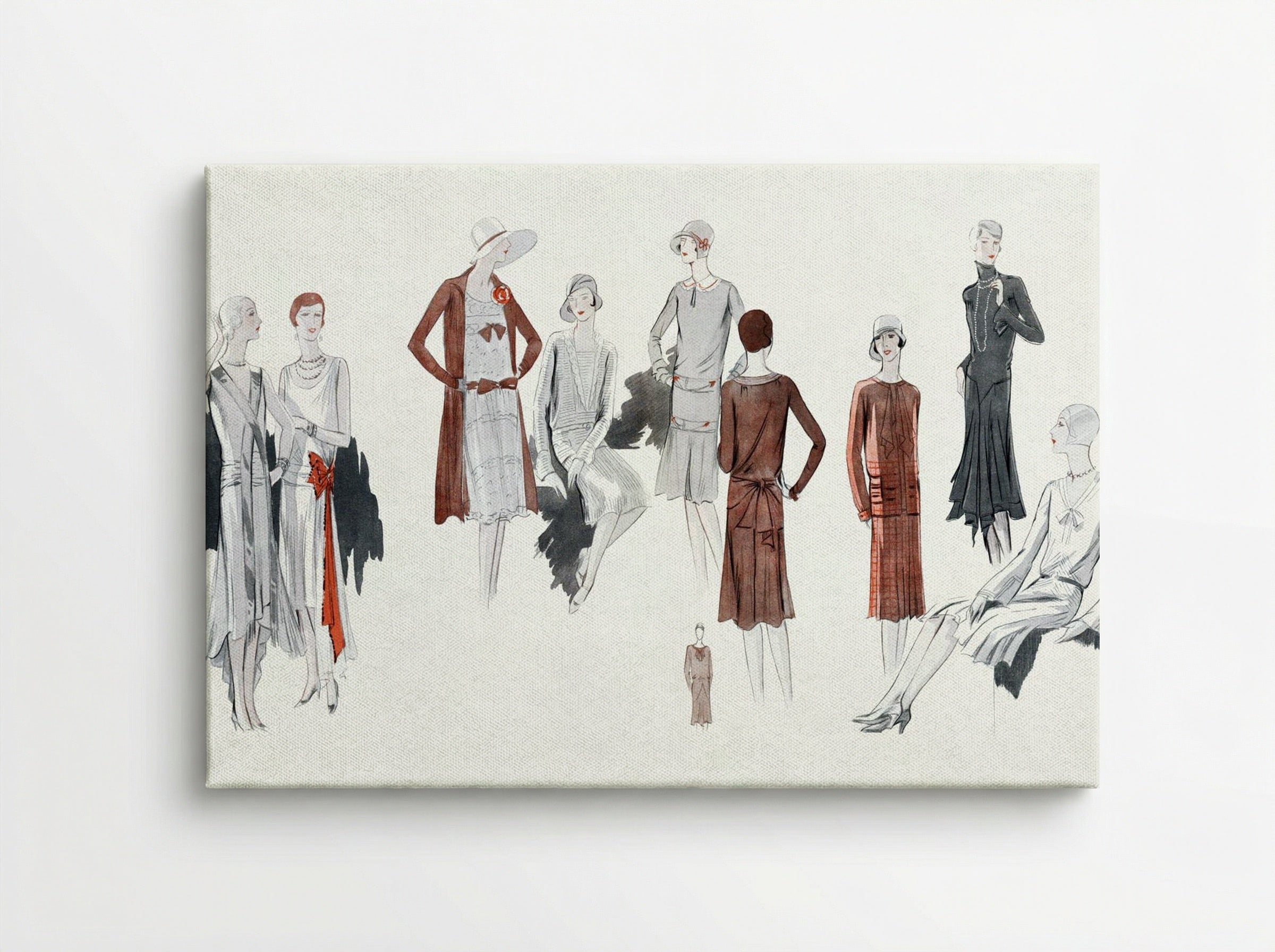 Dresses from the Fashion Houses - Paul Poiret - Canvas