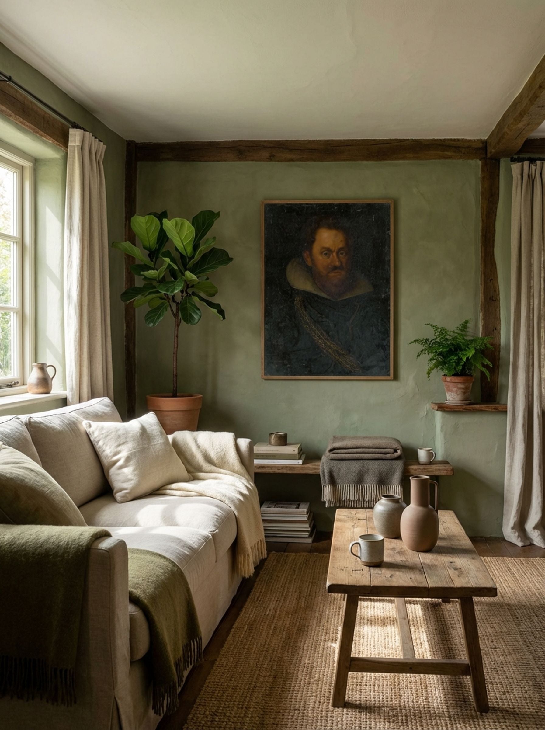 Portrait of an Old Nobleman - Fine Art Print - Lifestyle