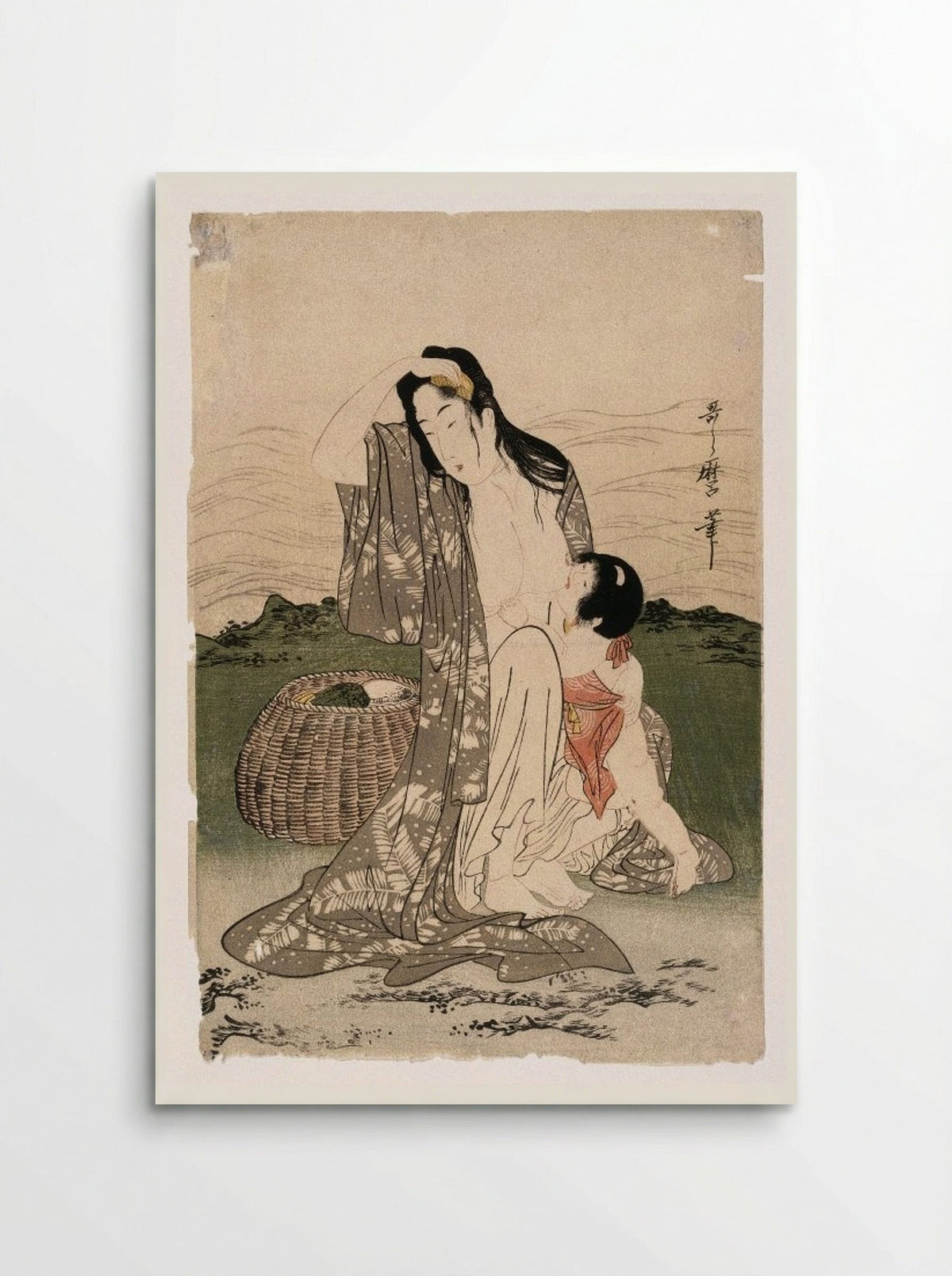 Pearl Divers - Kitagawa Utamaro - Poster