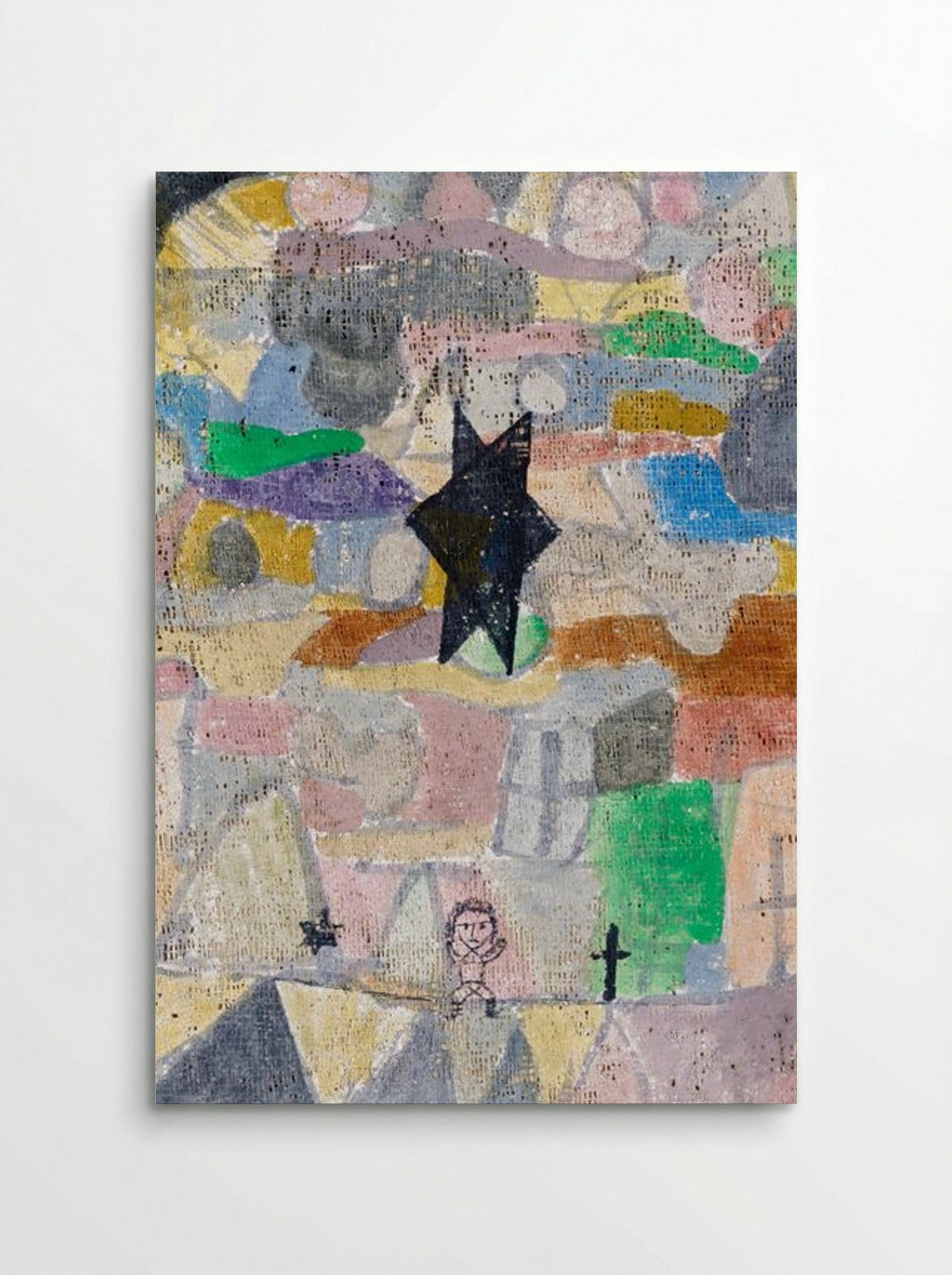 Under a Black Star - Paul Klee - Poster