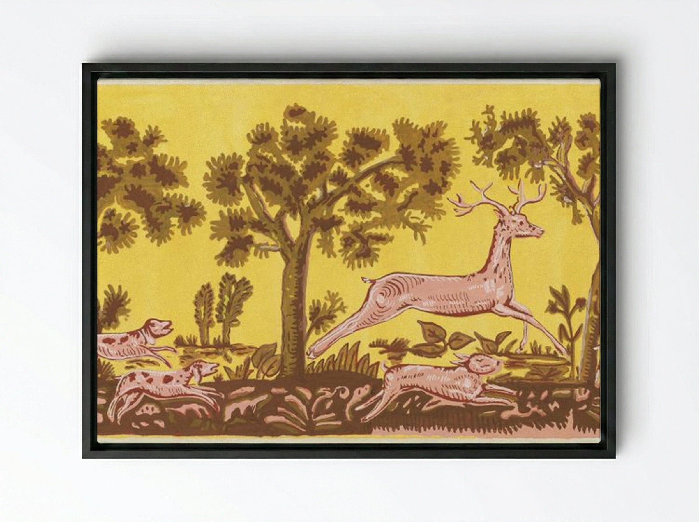 Bandbox Design - Martin Partyka - Framed Canvas Black