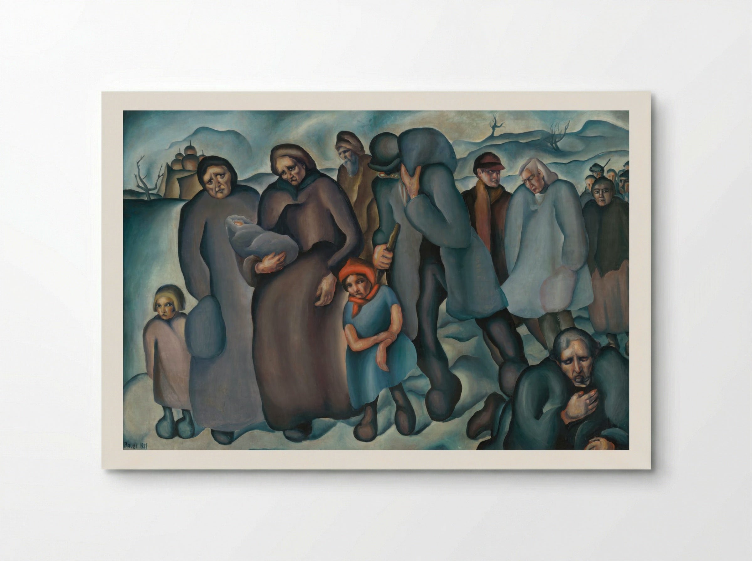 Refugees - Konstantin Bauer - Poster