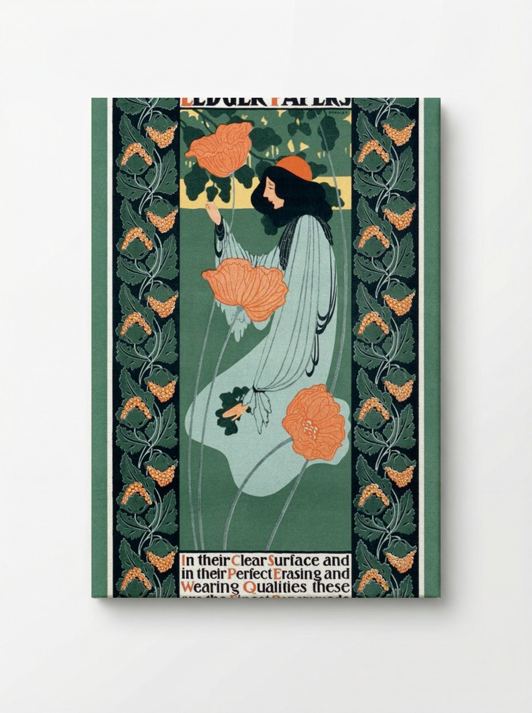 Whiting's Ledger Papers - Will H. Bradley - Canvas